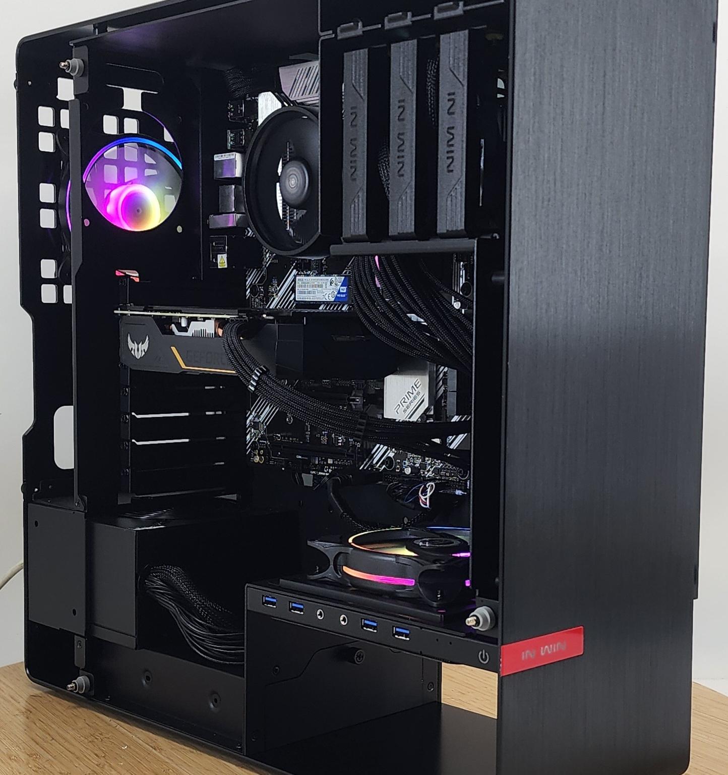 Gaming PC Ryzen 7 5700G 16GB RAM 500GB SSD GTX 1660 SUPER 6GB Win11 Computer