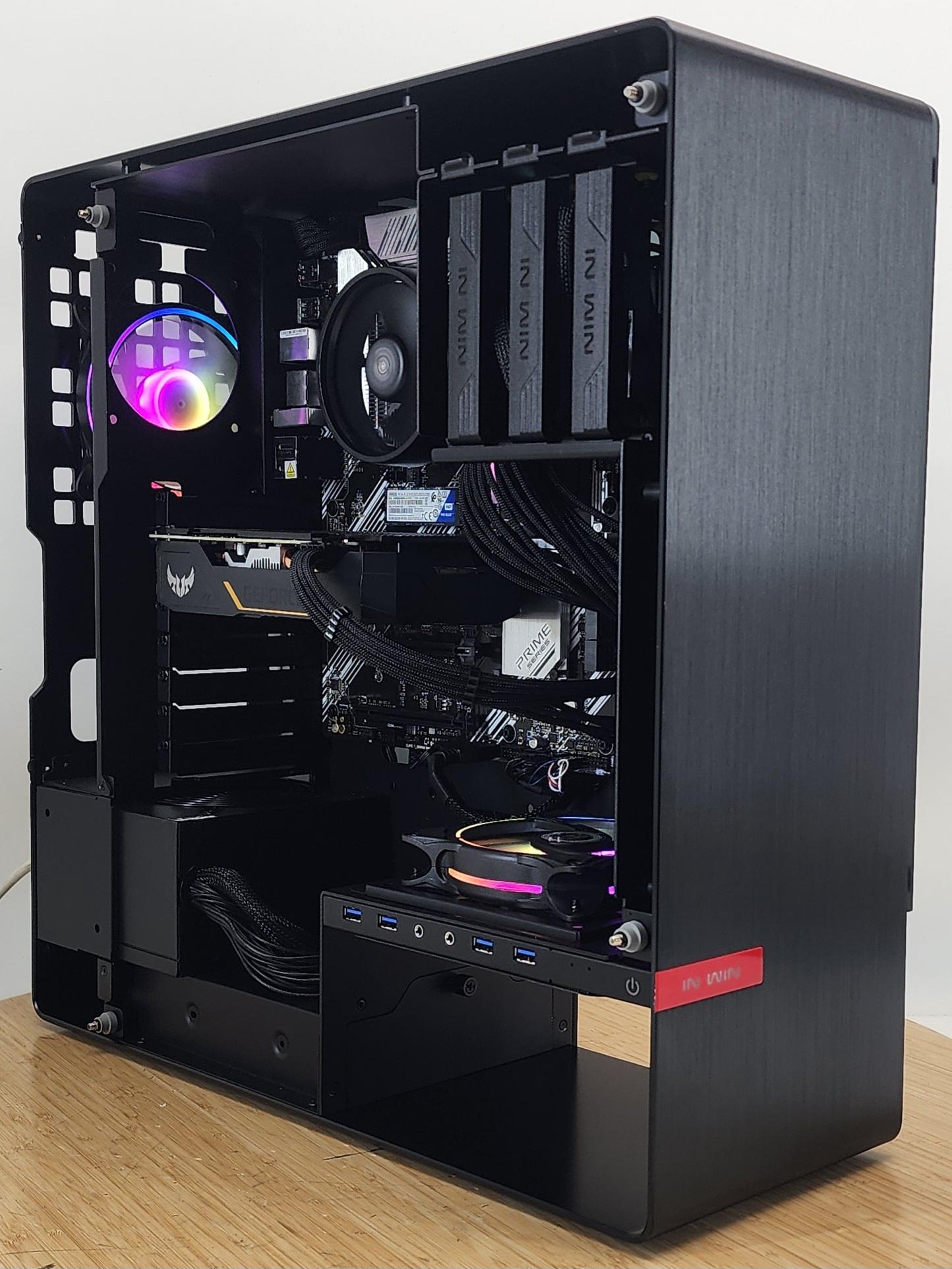 Gaming PC Ryzen 7 5700G 16GB RAM 500GB SSD GTX 1660 SUPER 6GB Win11 Computer