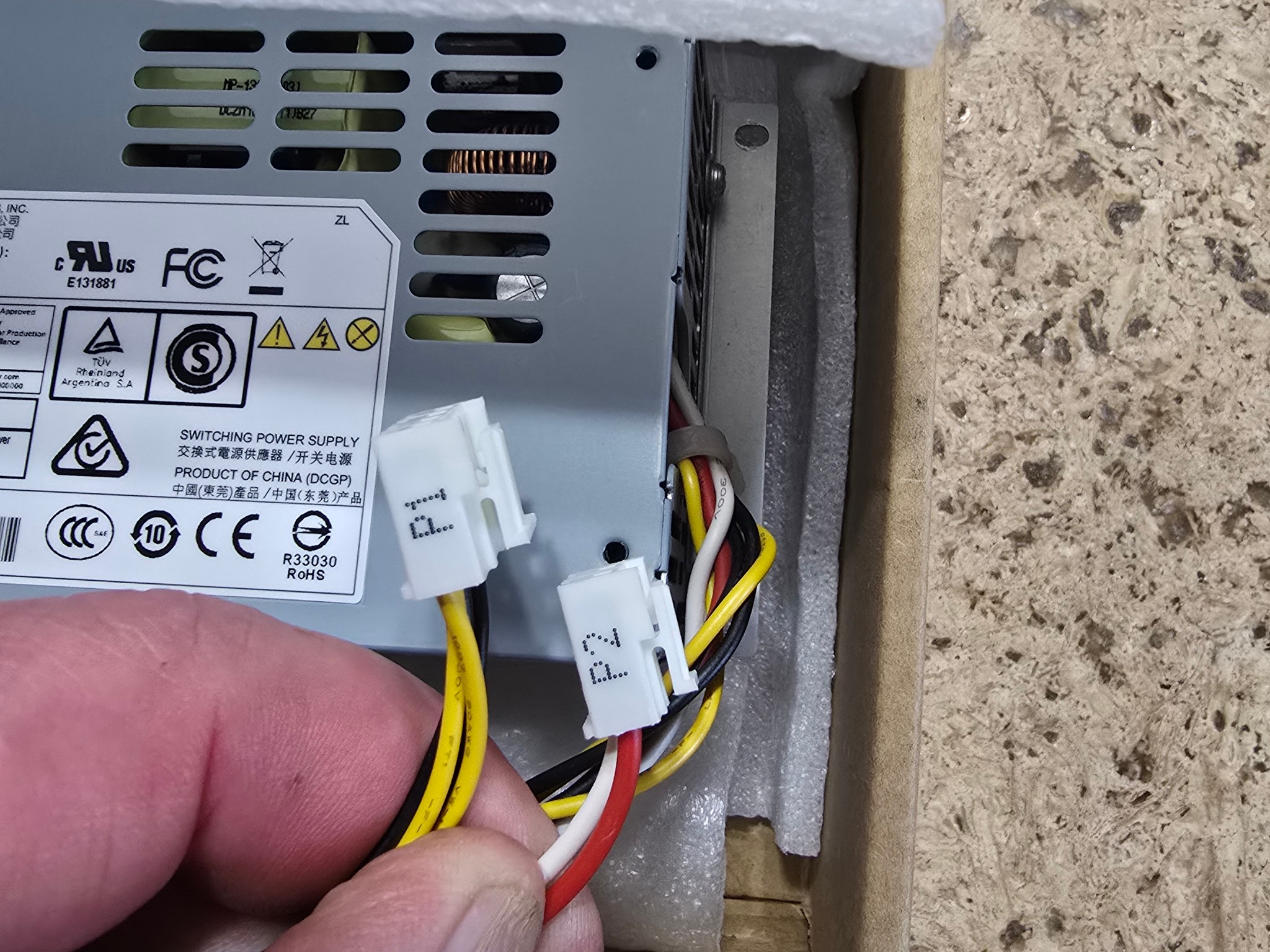New 4 +2 pin 190W Power Supply Compatible with DPS-200PB-185 B