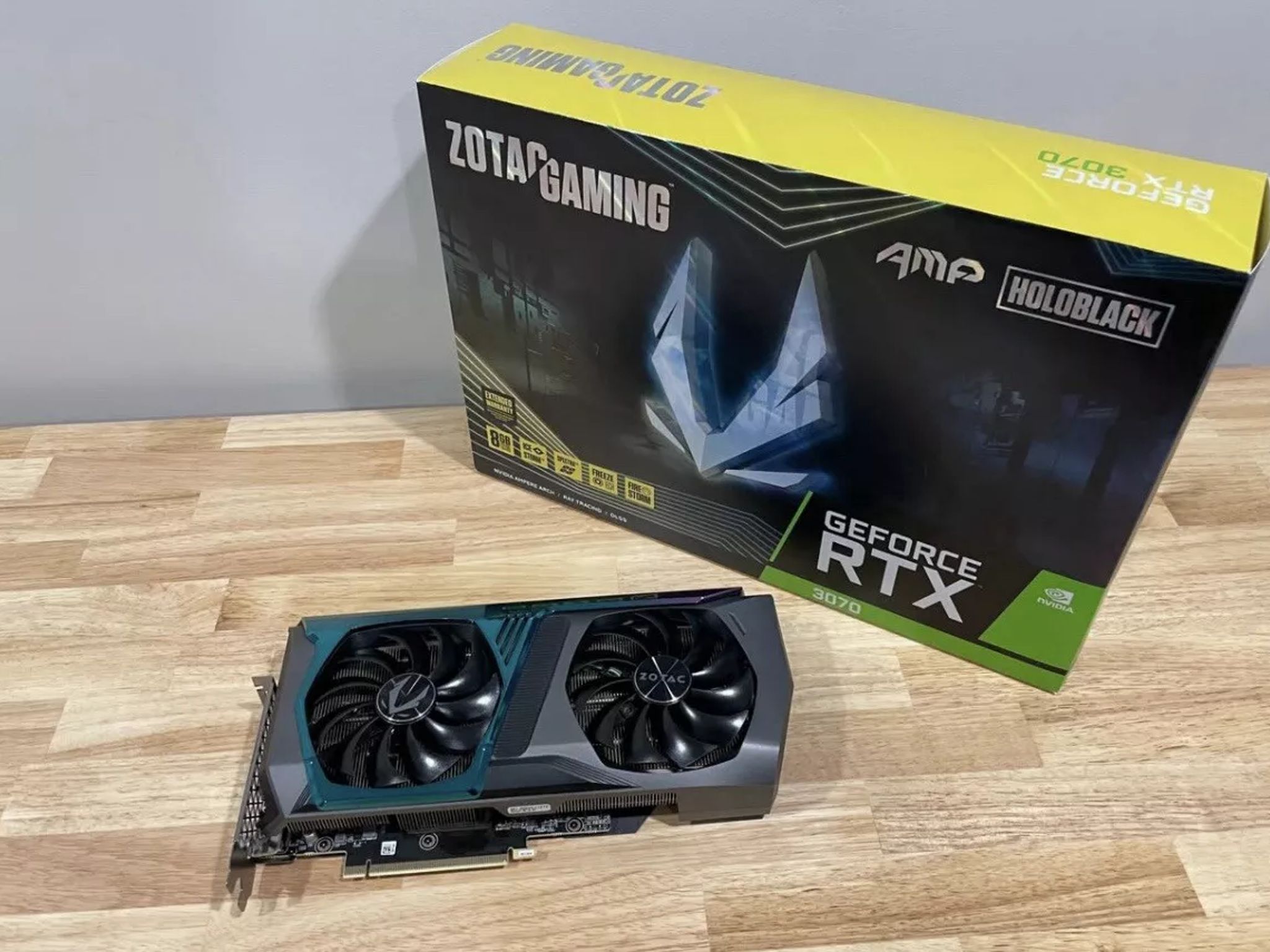 ZOTAC GAMING GeForce RTX 3070 AMP Holo LHR 8GB GDDR6 Graphics Card