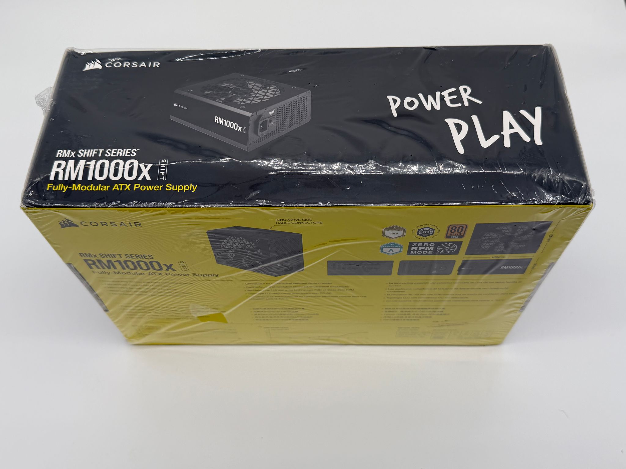 Corsair RMx Shift 1000W 80+ Gold Fully Modular ATX Power Supply – Sealed Retail Box