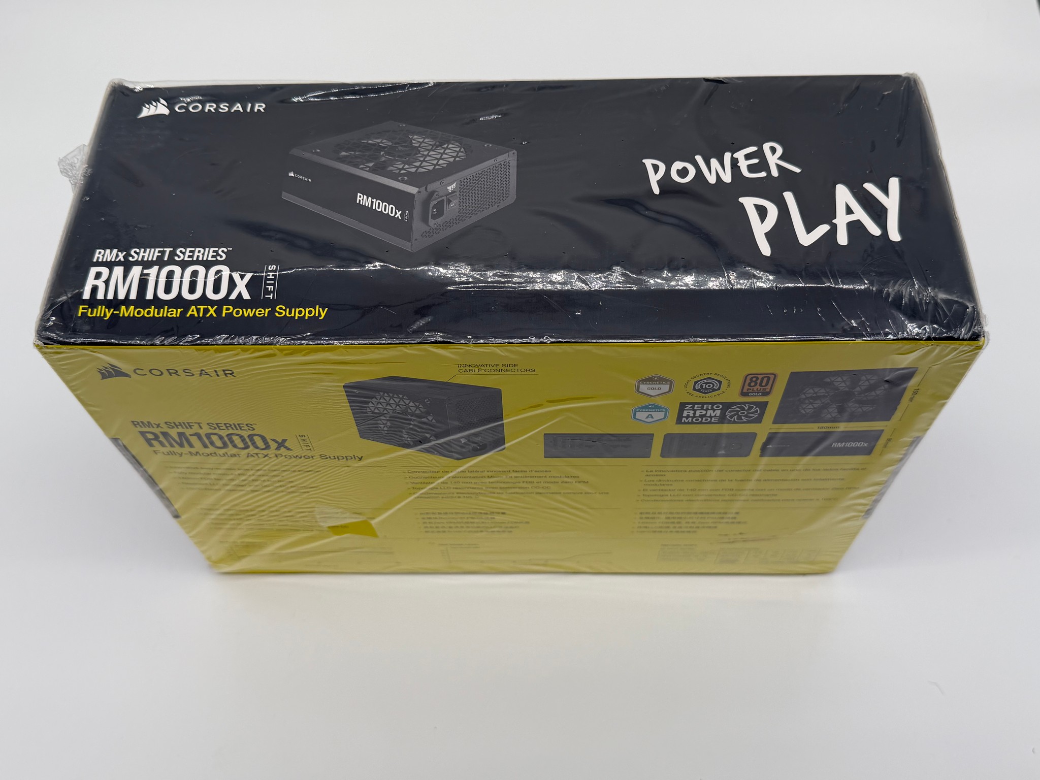 Corsair RMx Shift 1000W 80+ Gold Fully Modular ATX Power Supply – Sealed Retail Box