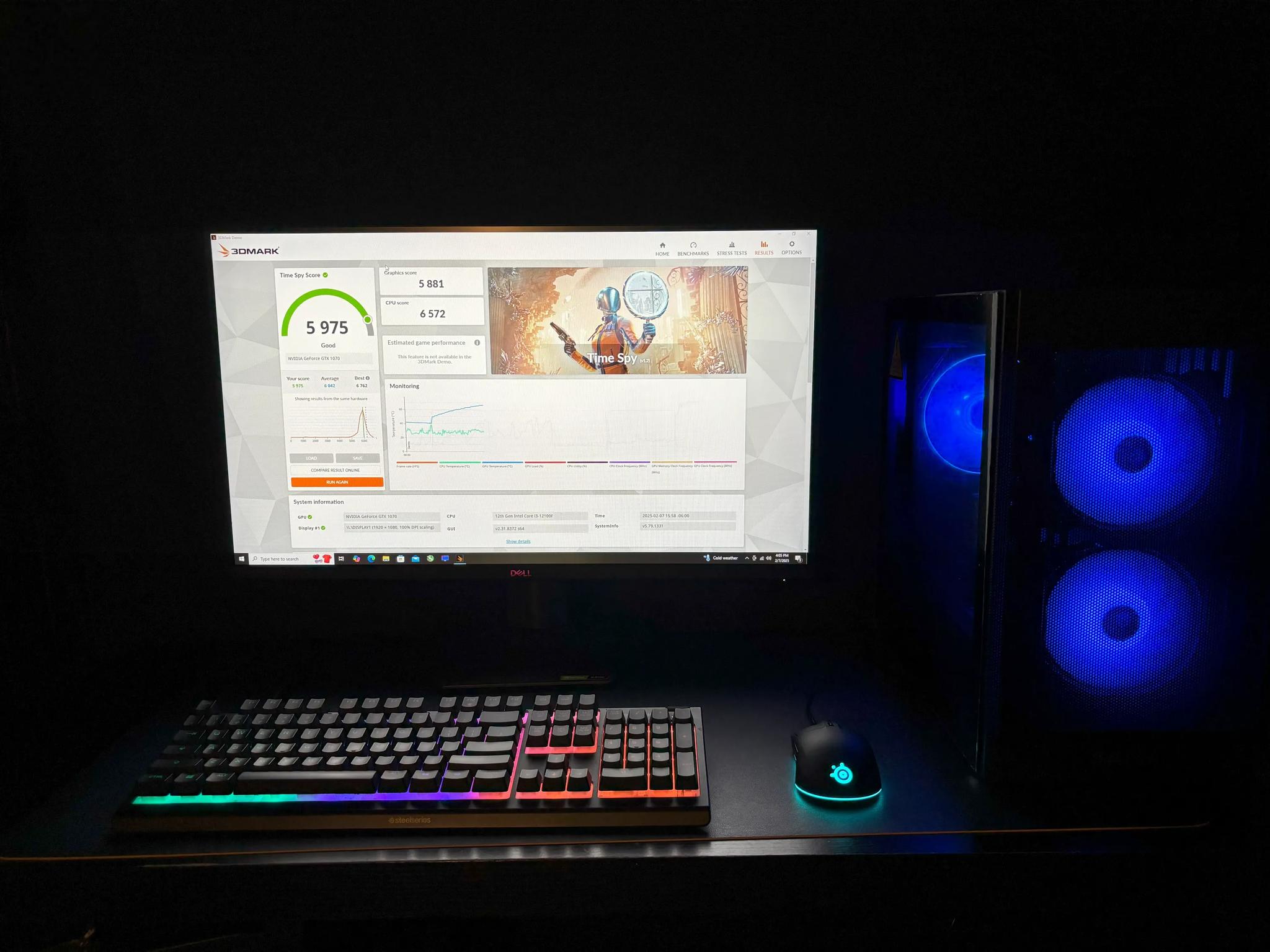 ⚔️Intel 12100f | GeForce GTX 1070 8gb | 16gb DDR4 | 512GB M.2 SSD⚔️