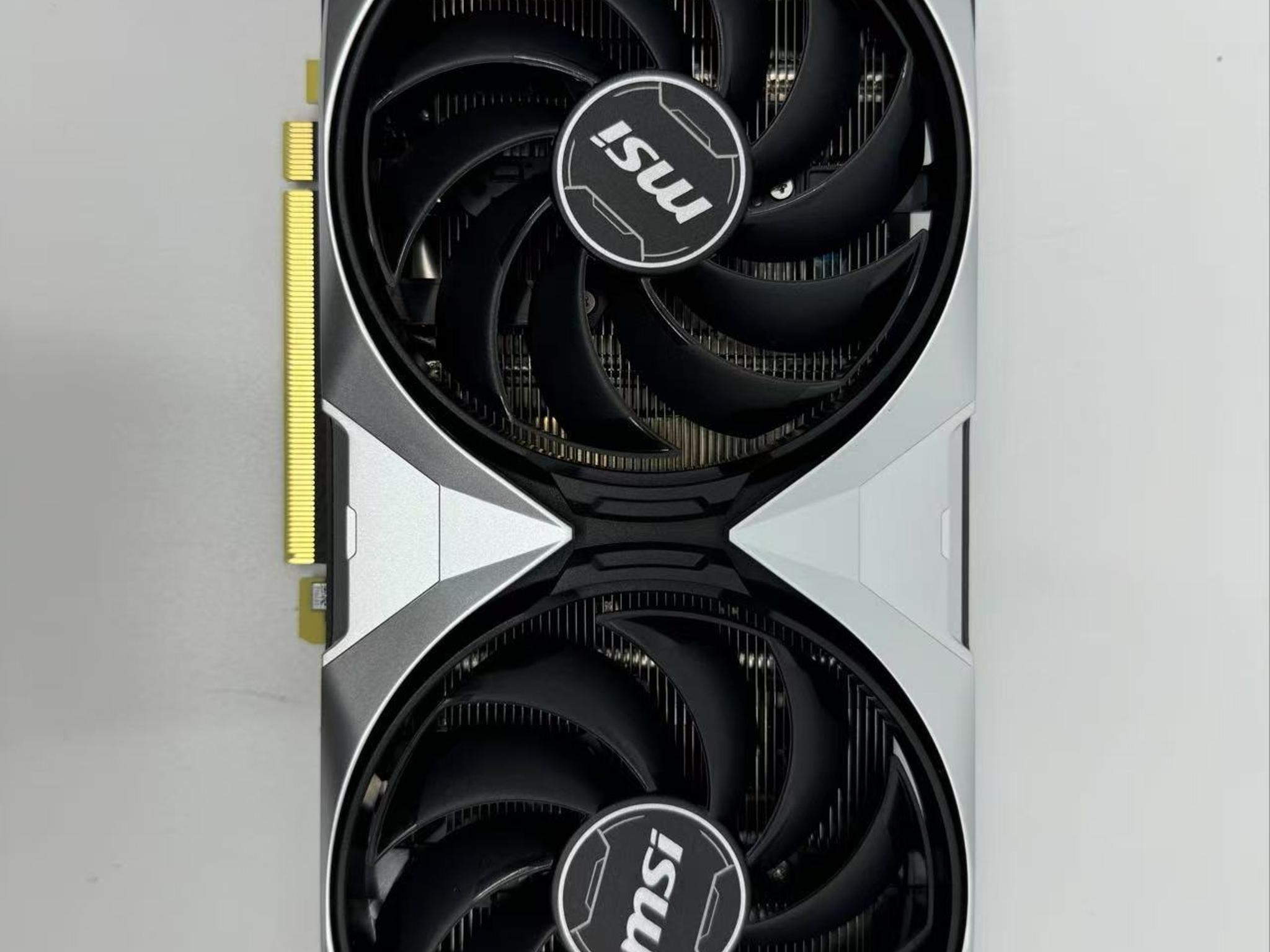 MSI Ventus GeForce RTX 4070 SUPER 12GB GDDR6X PCI Express 4.0 ATX Video Card RTX