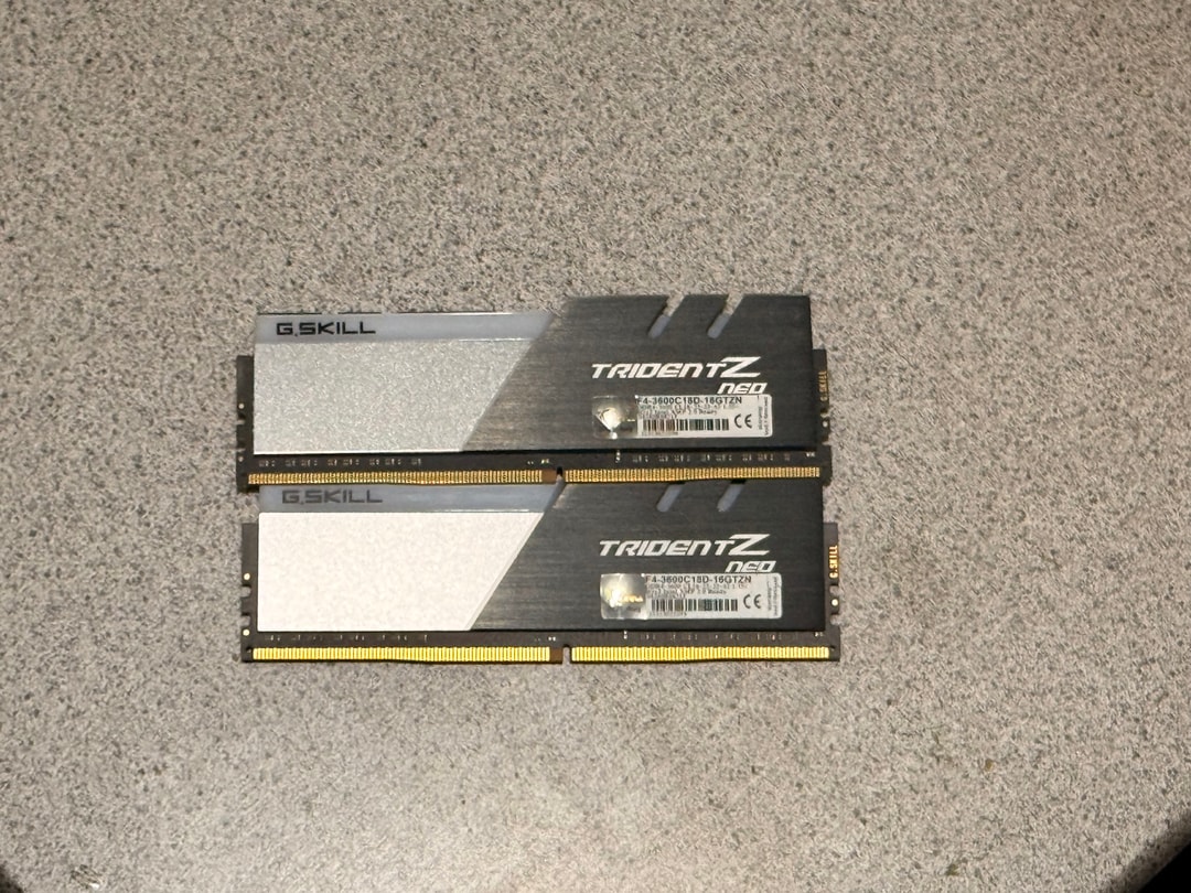 Trident Z Neo 16GB DDR4 (2x8) - 3600 CL18 | Jawa