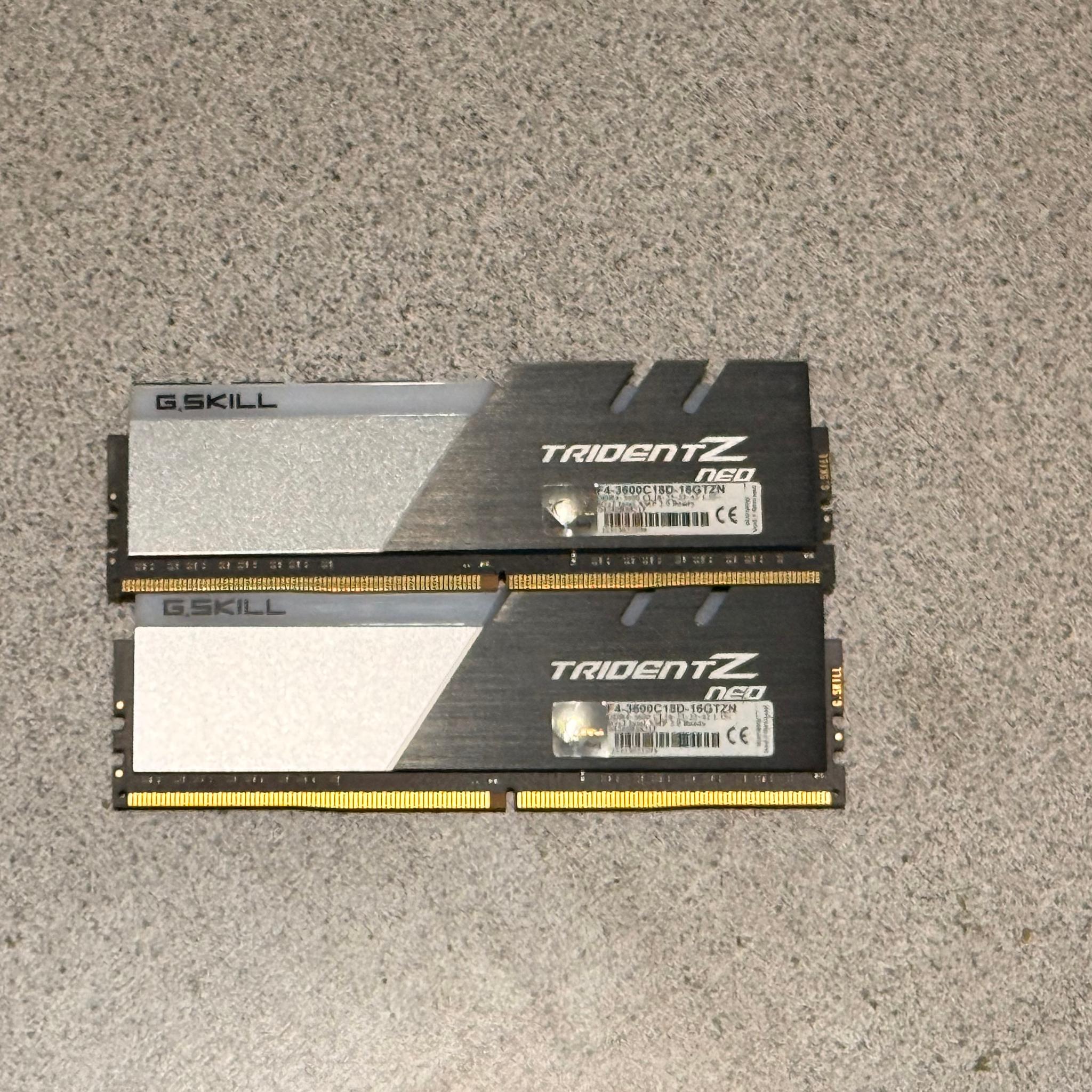 Trident Z Neo 16GB DDR4 (2x8) - 3600 CL18