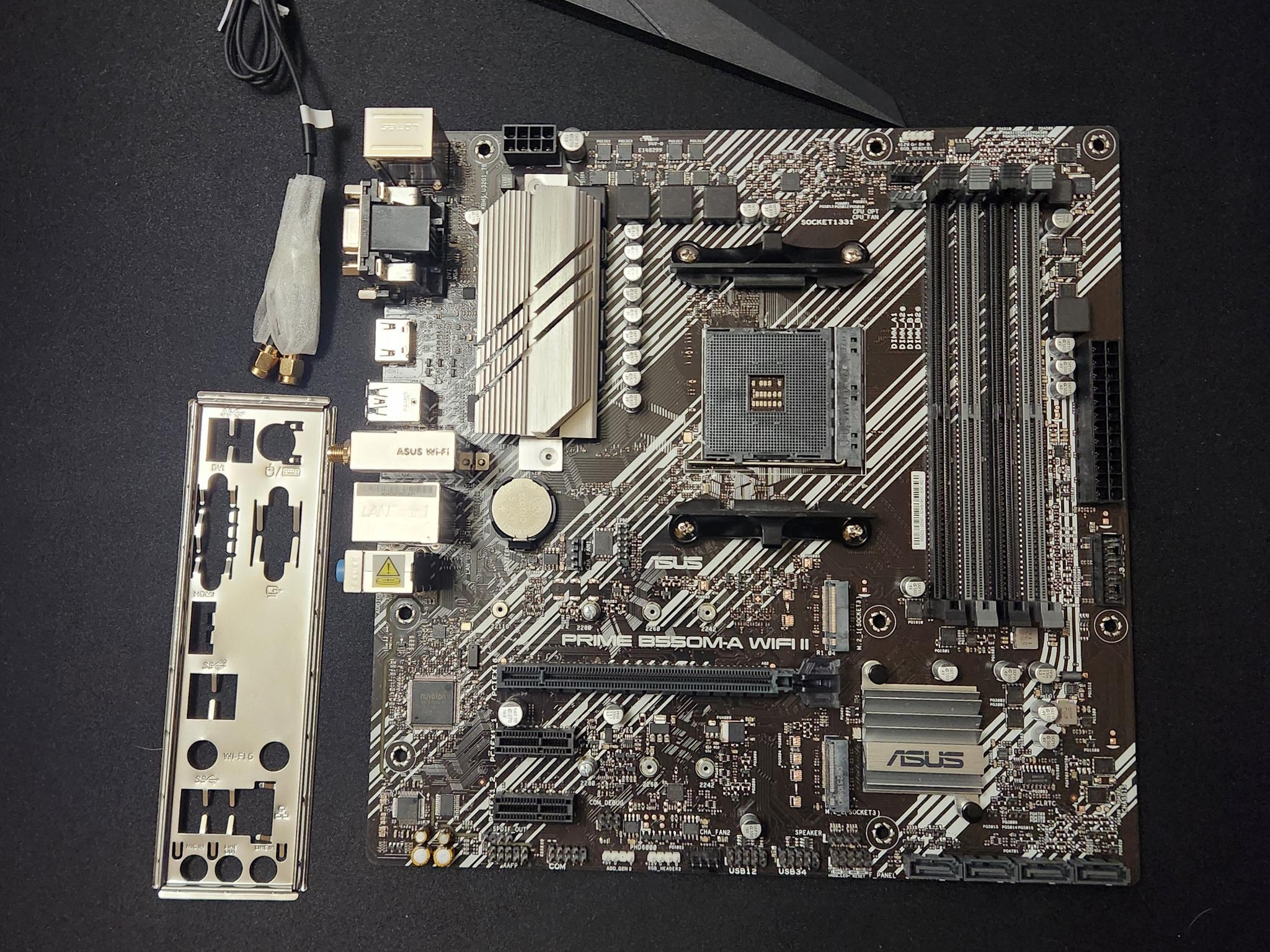 Ryzen 5 5500 | Asus B550M-A WIFI | T-Force Vulcan-Z 16gb DDR4 3200