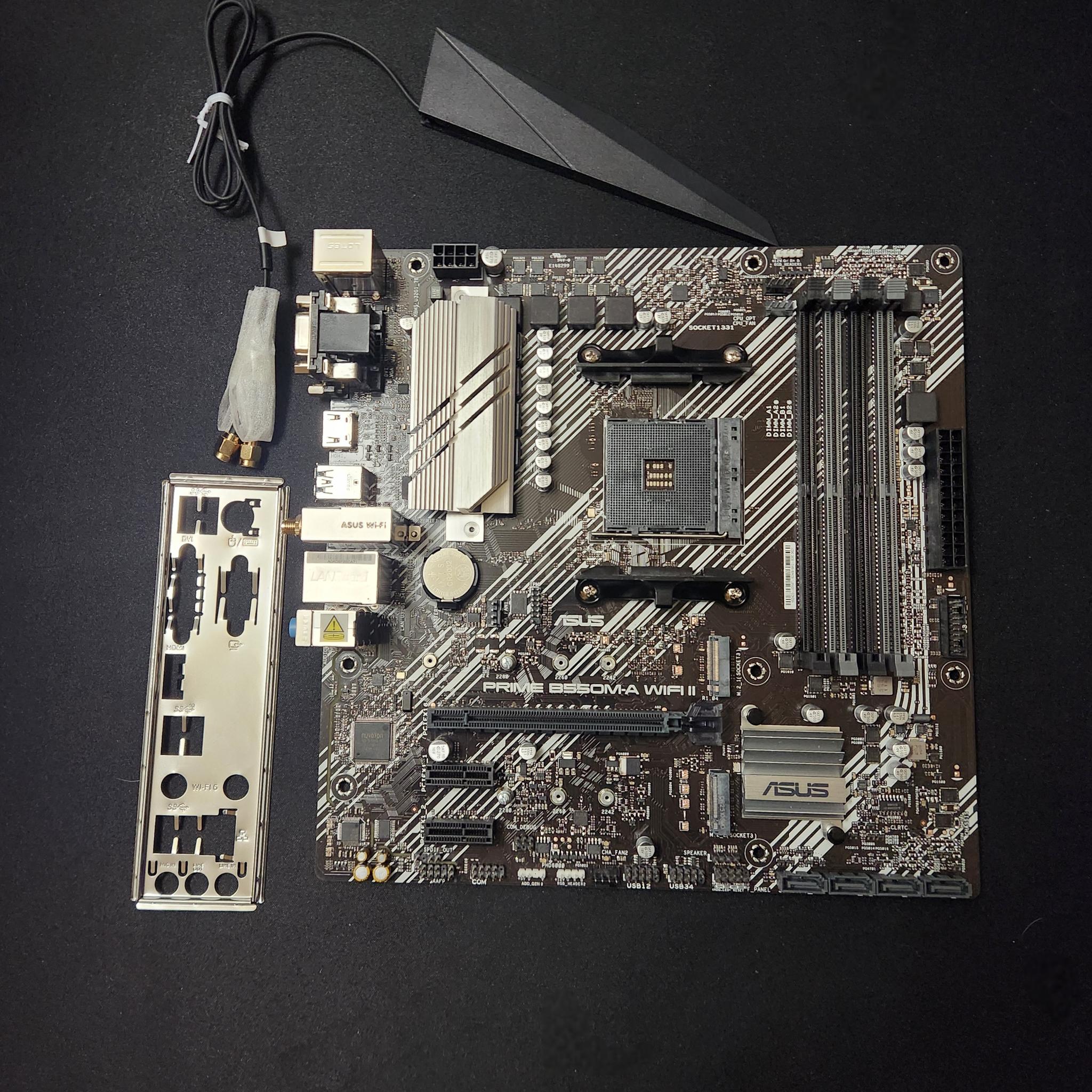 Ryzen 5 5500 | Asus B550M-A WIFI | T-Force Vulcan-Z 16gb DDR4 3200