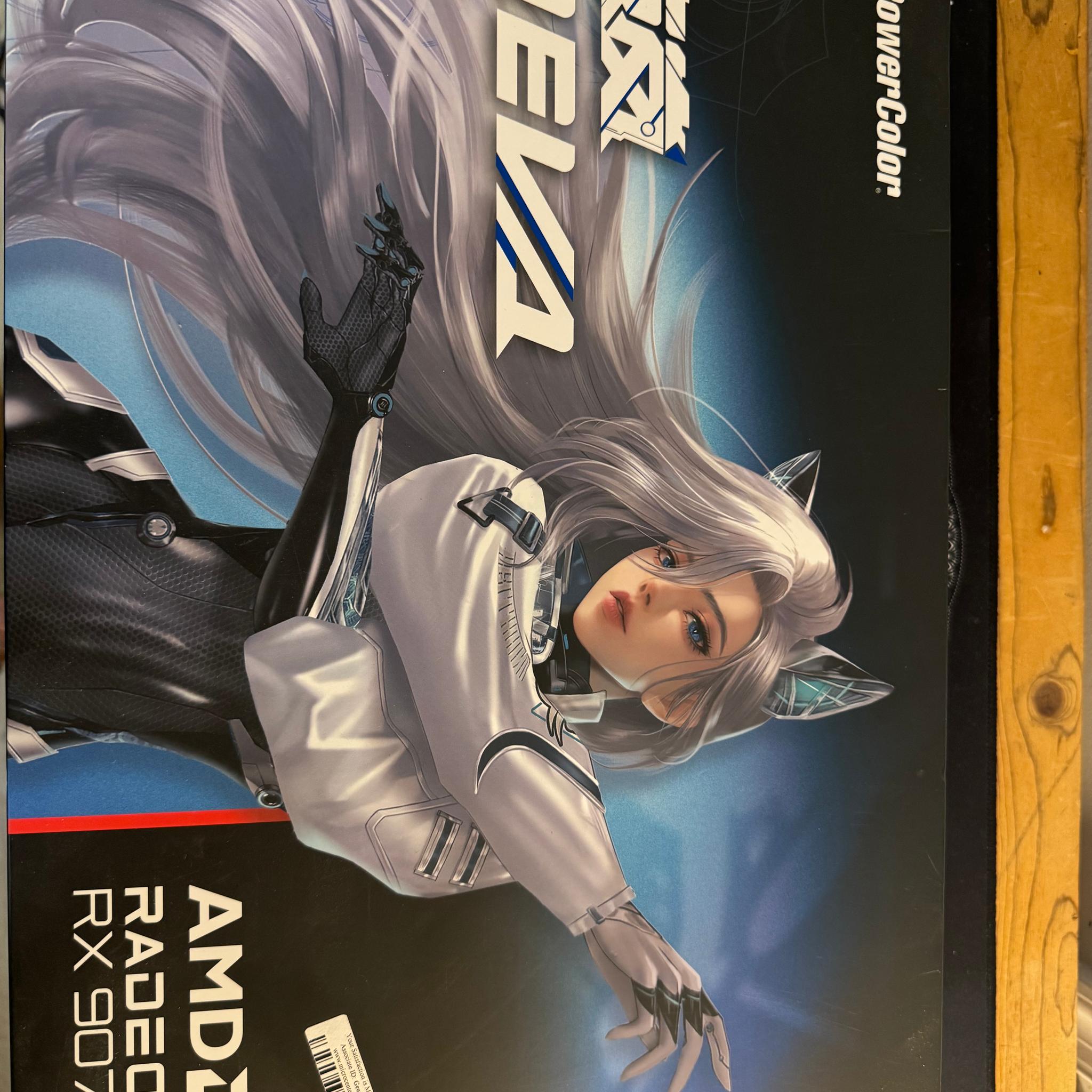 PowerColor AMD Radeon RX 9070 XT Hellhound Reva Overclocked Triple Fan 16GB GDDR6
