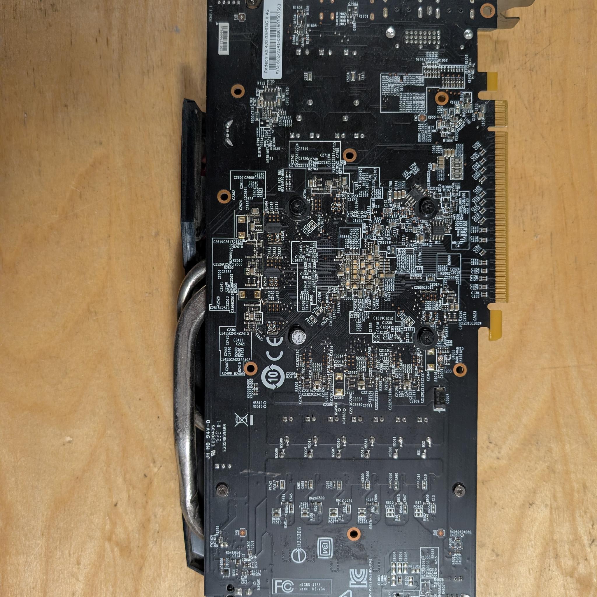 MSI GAMING X Radeon RX 470 4GB