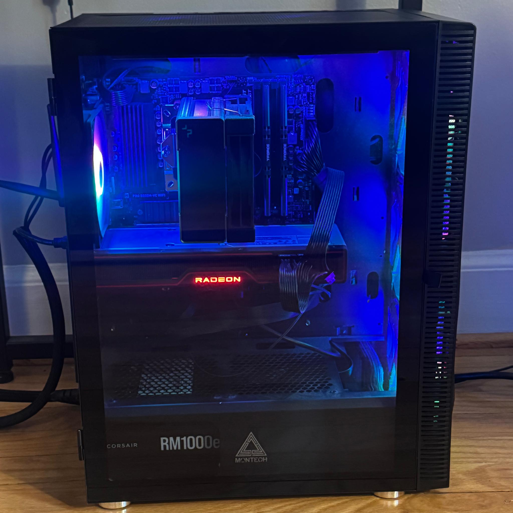 Radeon RX 6700 XT Custom Gaming PC - Ryzen 7 5700G