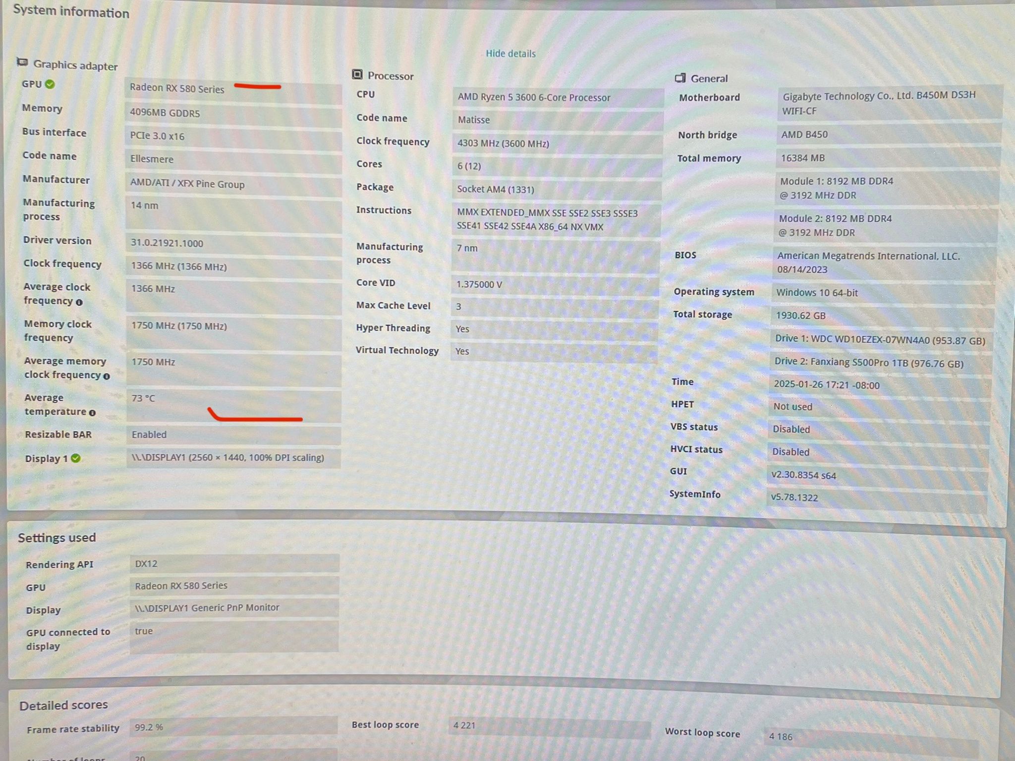 XFX Rx 580 4gb
