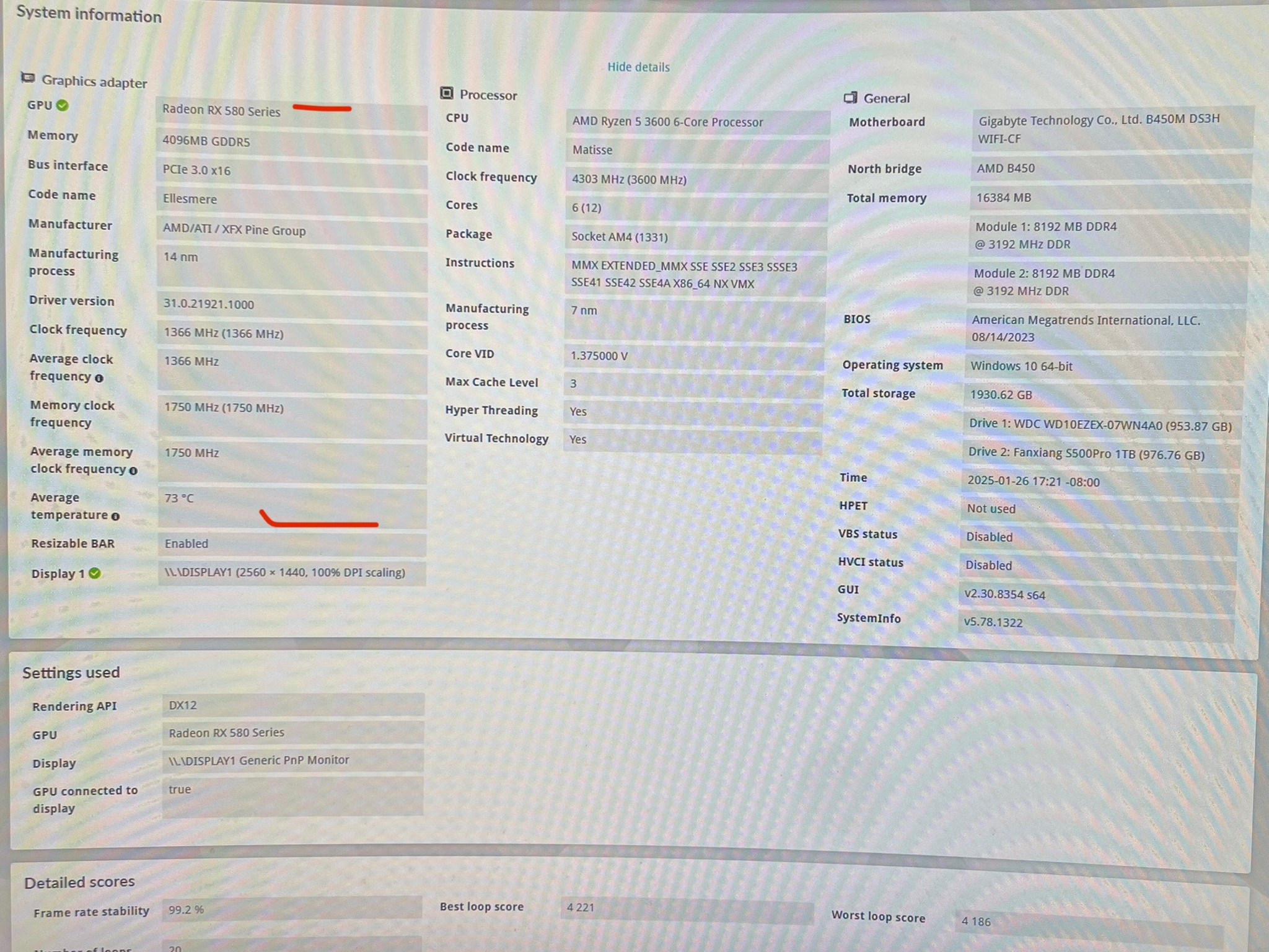 XFX Rx 580 4gb