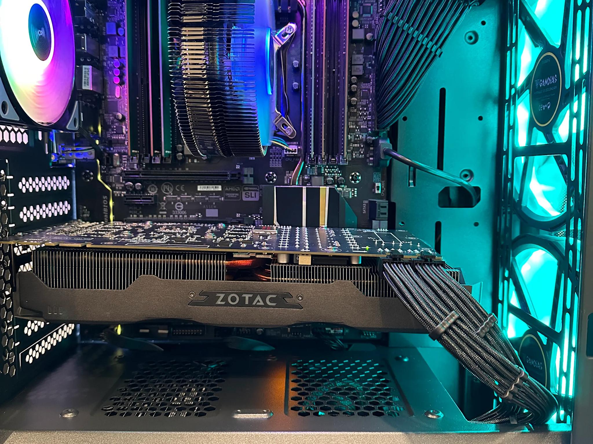  🧬Gaming PC🧬-Nvidia GTX 980TI 6GB-Intel i7 Xeon 2667 V3 8Cores/16threads-24GB DDR4 RAM-512GB SSD