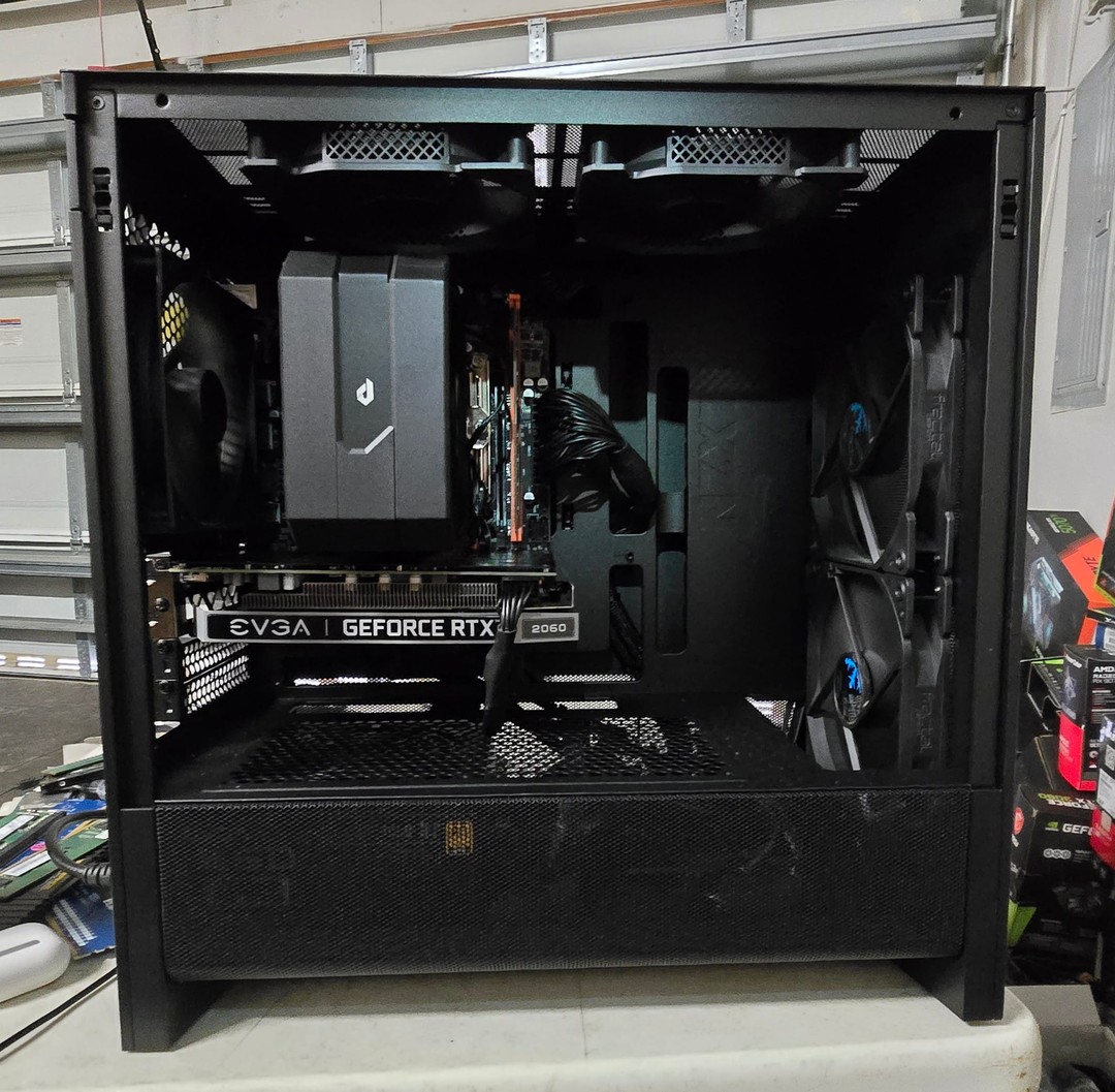🔥 RTX 2060 Gaming PC – Clean Black NZXT Build | 16gb Ram | 6 Core