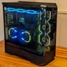 💙 The 2077 💛 Ryzen 7 7800X3D + RTX 5070 + 32gb + 2TB ssd | Premium Dual LCD Build