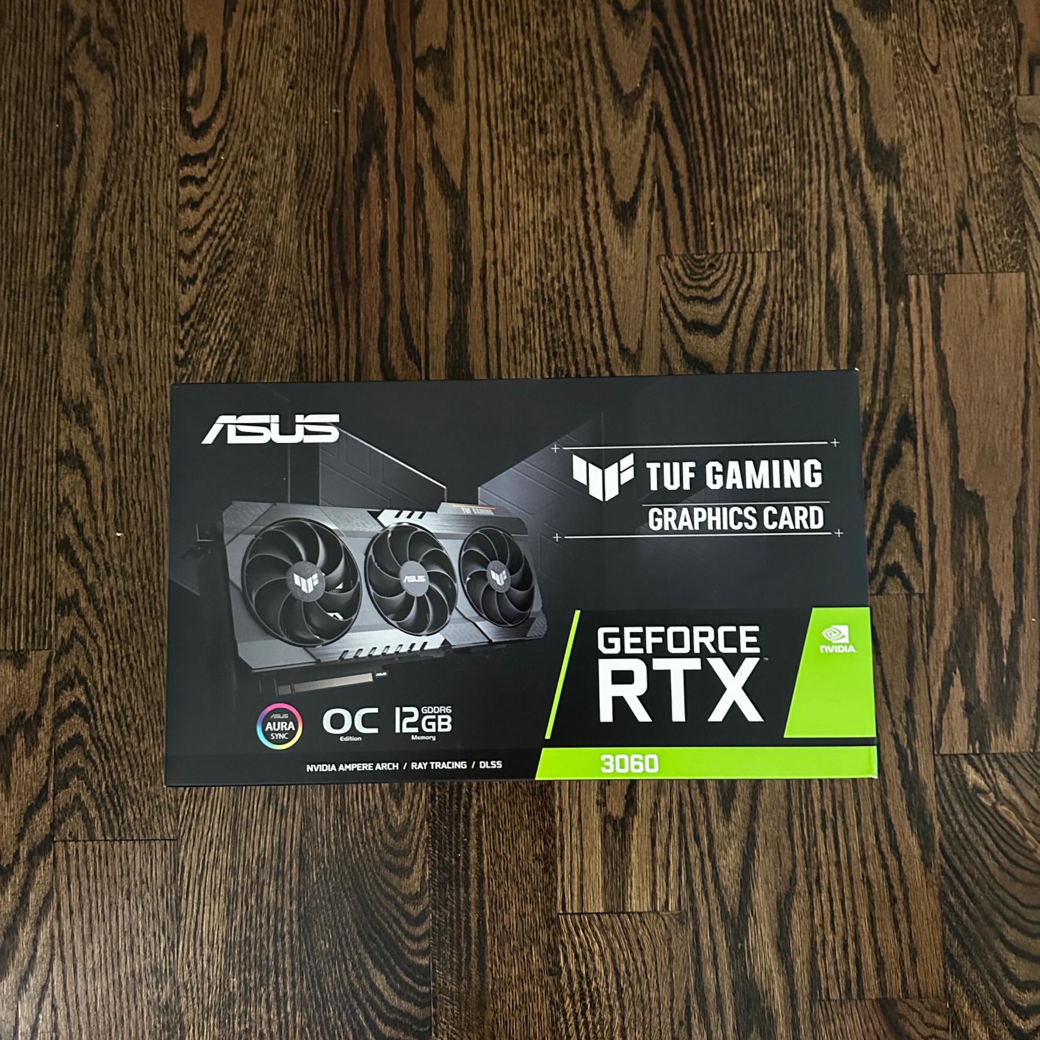 Nvidia RTX 3060 - Asus TUF Gaming OC- Good Condition