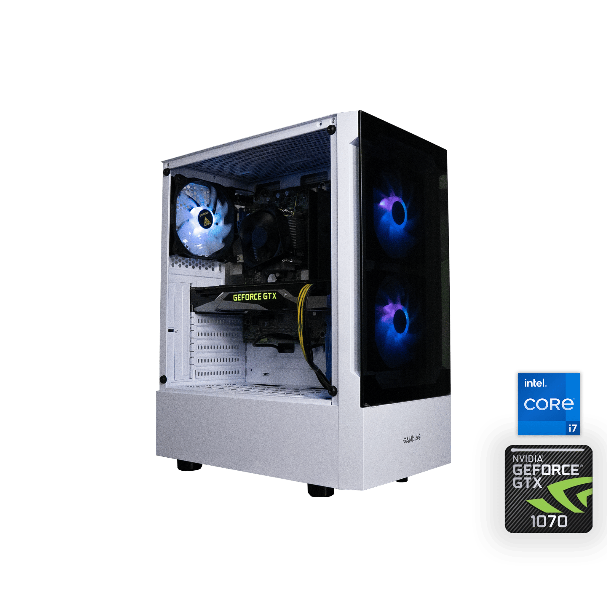 🌌🛰️ BUDGET - BO7 Ready GAMING PC | EVGA GTX 1070 8GB | INTEL i7 7700 | 16GB DDR4 RAM | 1TB SSD |