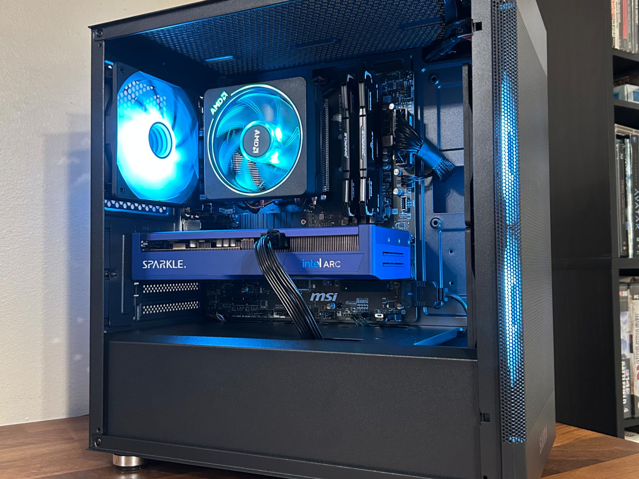 ARC B570 10GB  | Ryzen 5 5500 | 32GB DDR4 | 1TB SSD | The ARC Sentry