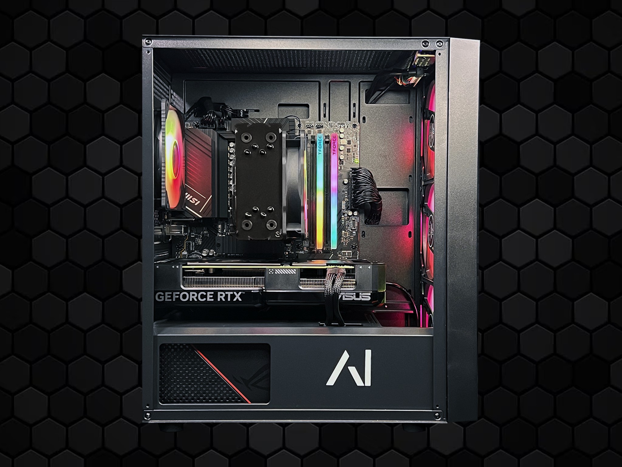 Advanced Plus | 7800X3D | RTX 4070 Super | 32GB DDR5 | 1TB SSD | 650W Gold PSU | ARGB Fans