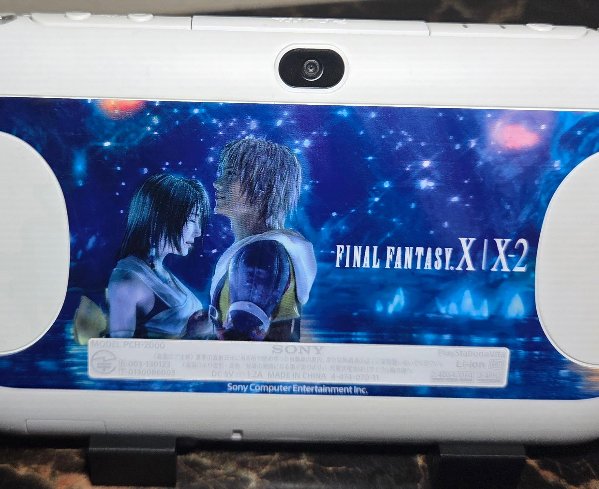 Sony PlayStation Vita PCH-2000 Final Fantasy X|X-2 Edition 256GB