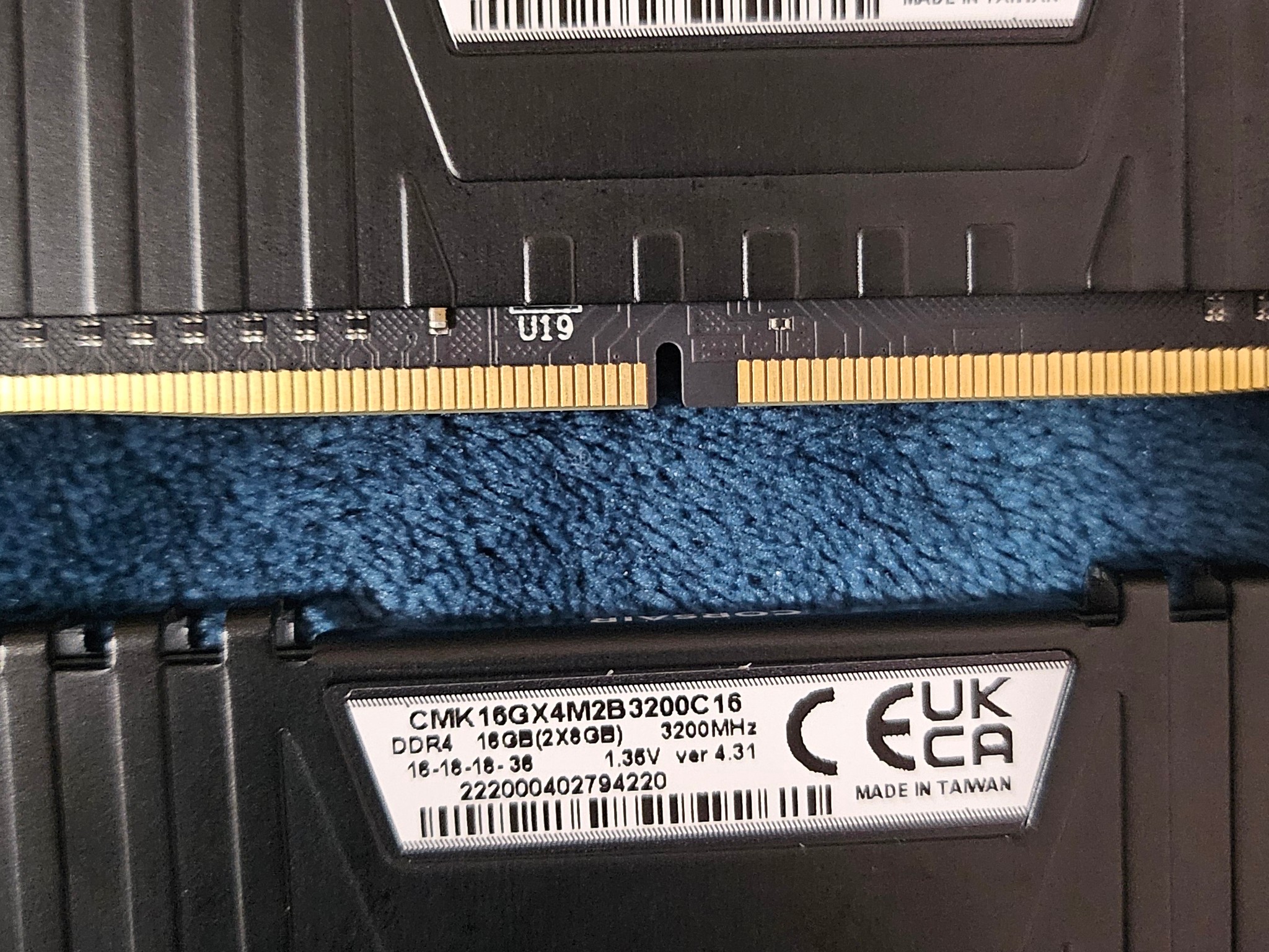 Corsair Vengeance LPX 16GB DDR4 3200MHz CL16 Desktop RAM - Black - XMP Ready