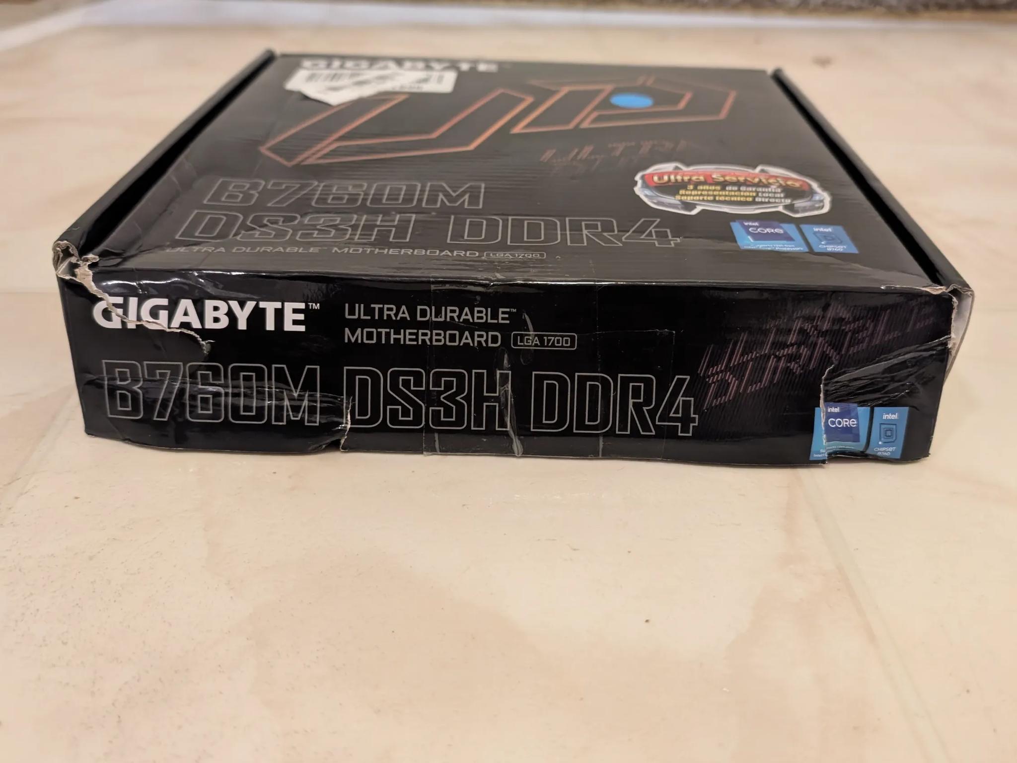 GIGABYTE B760M DS3H DDR4 (LGA 1700/ Intel/ B760/ M-ATX/ DDR4/ Dual M.2/ PCIe 4.0)