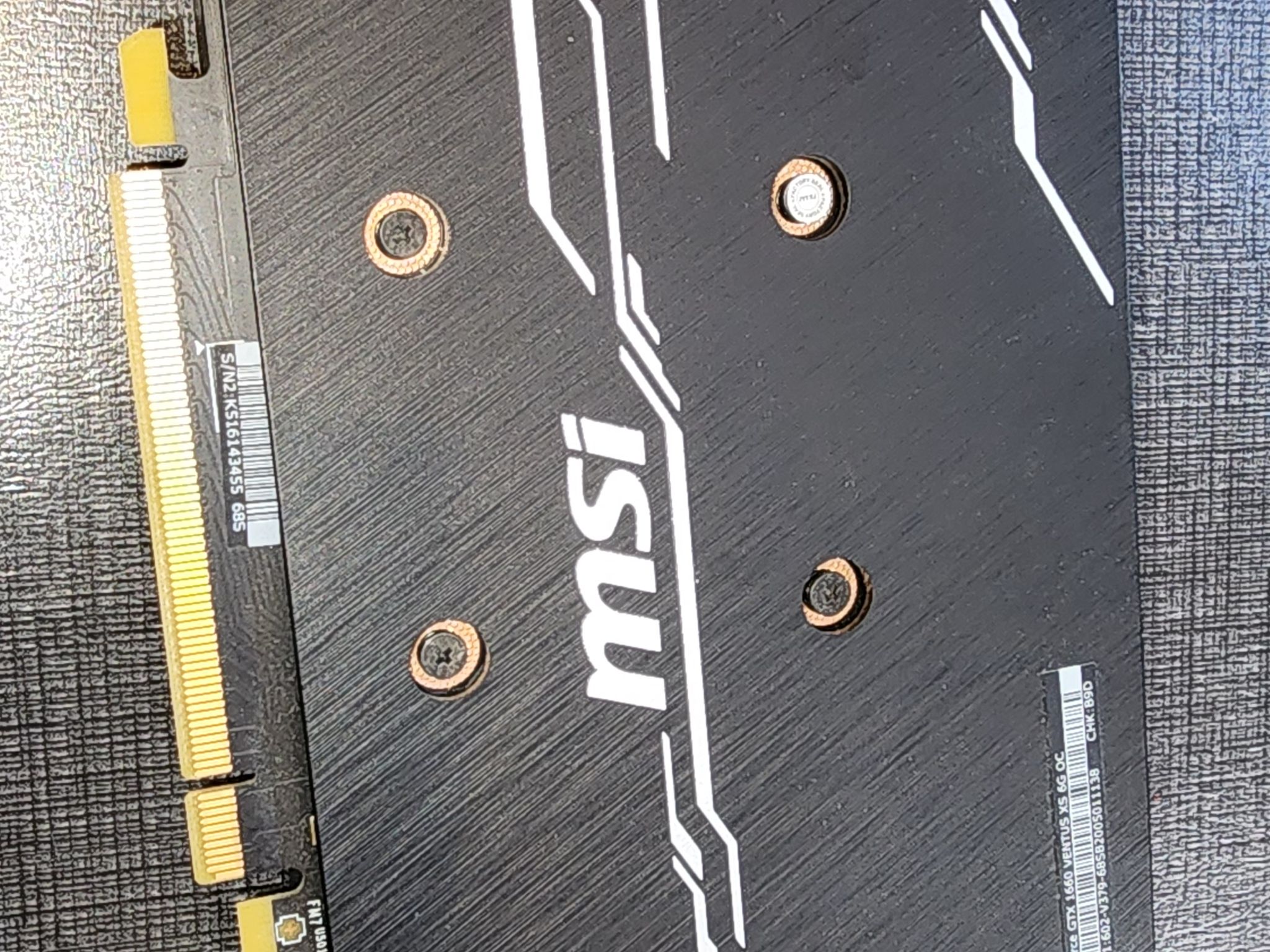 MSI GeForce GTX 1660 SUPER VENTUS XS OC