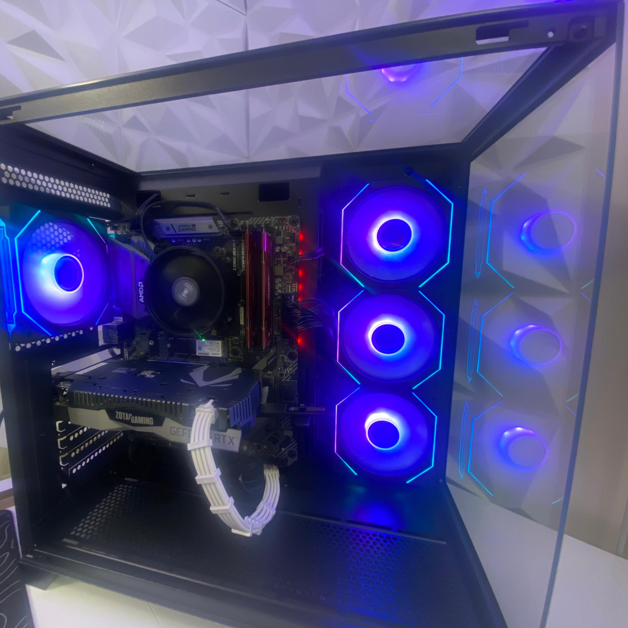 Pure Aesthetic Gaming PC | Ryzen 5 | RTX 2060 | 32GB RAM | 512GB SSD
