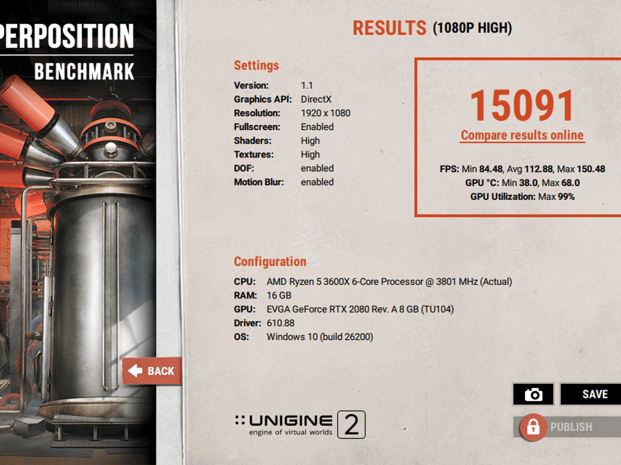 RTX 2080 | Ryzen 3600x | 16GB RAM | 1TB SSD