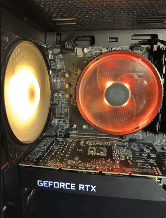 Black RGB Gaming PC - 3060 - Ryzen & 2700X - 16GBs ram - 500GB SSD