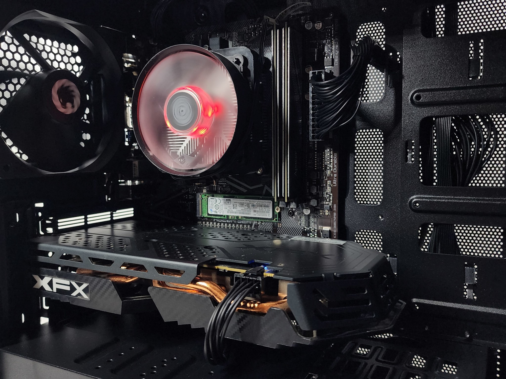 Gaming PC Ryzen 5 3600 16GB RAM 512GB SSD RX 580 8GB Windows 11 Computer