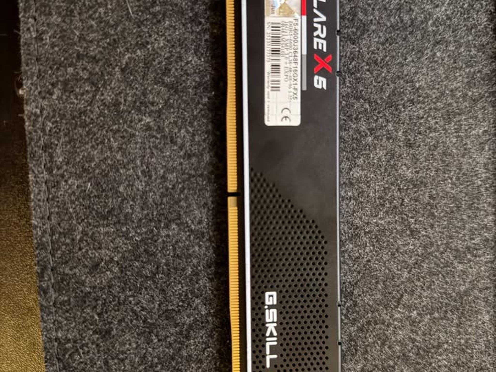 G.Skill Flare X5 16GB (1x16GB) DDR5-6000 CL36 EXPO Desktop RAM - F5-6000J3648F16GX1-FX5
