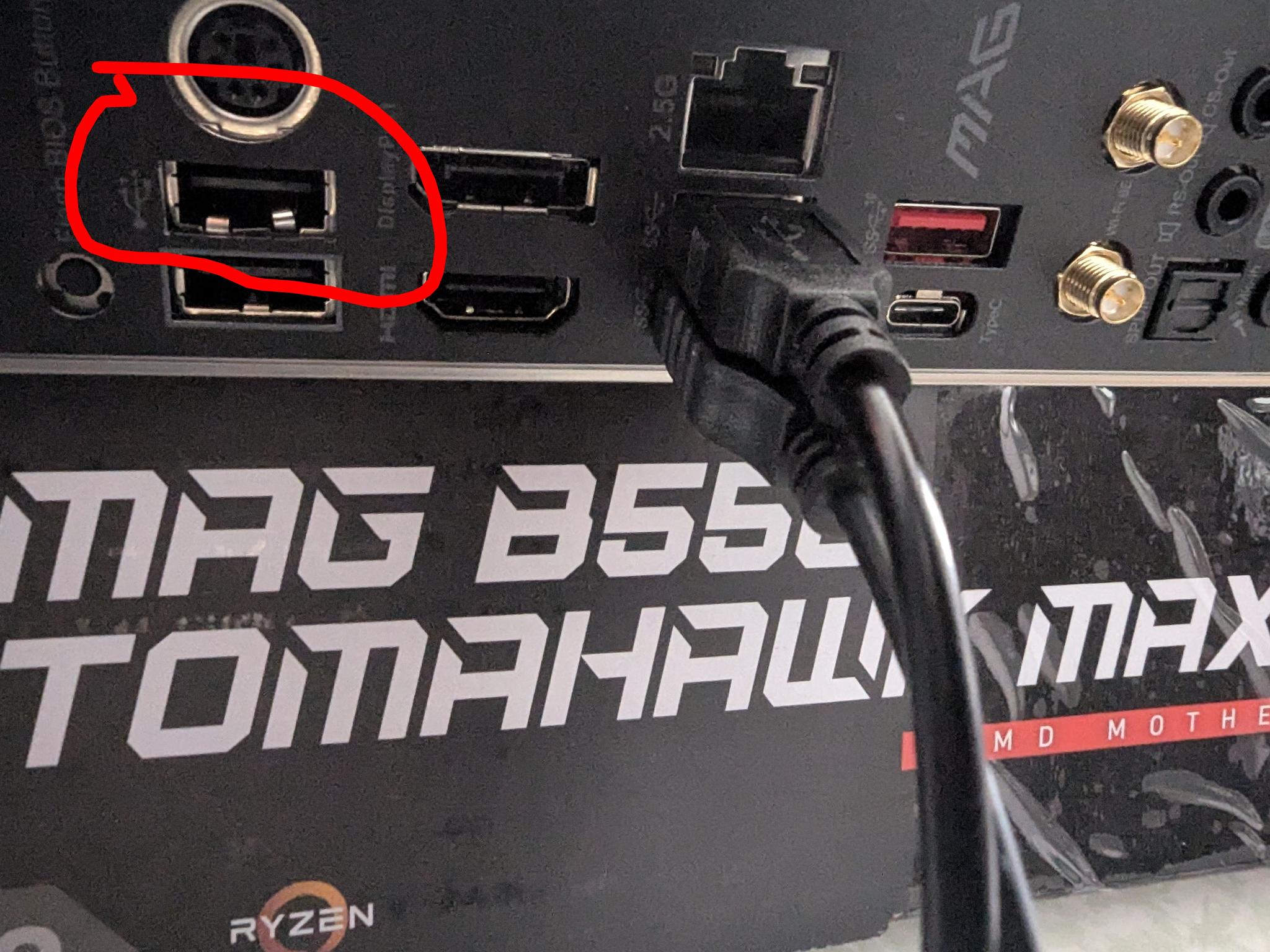 MSI B550 MAG Tomahawk Max WiFi AMD AM4 ATX Motherboard ** READ DESCRIPTION **