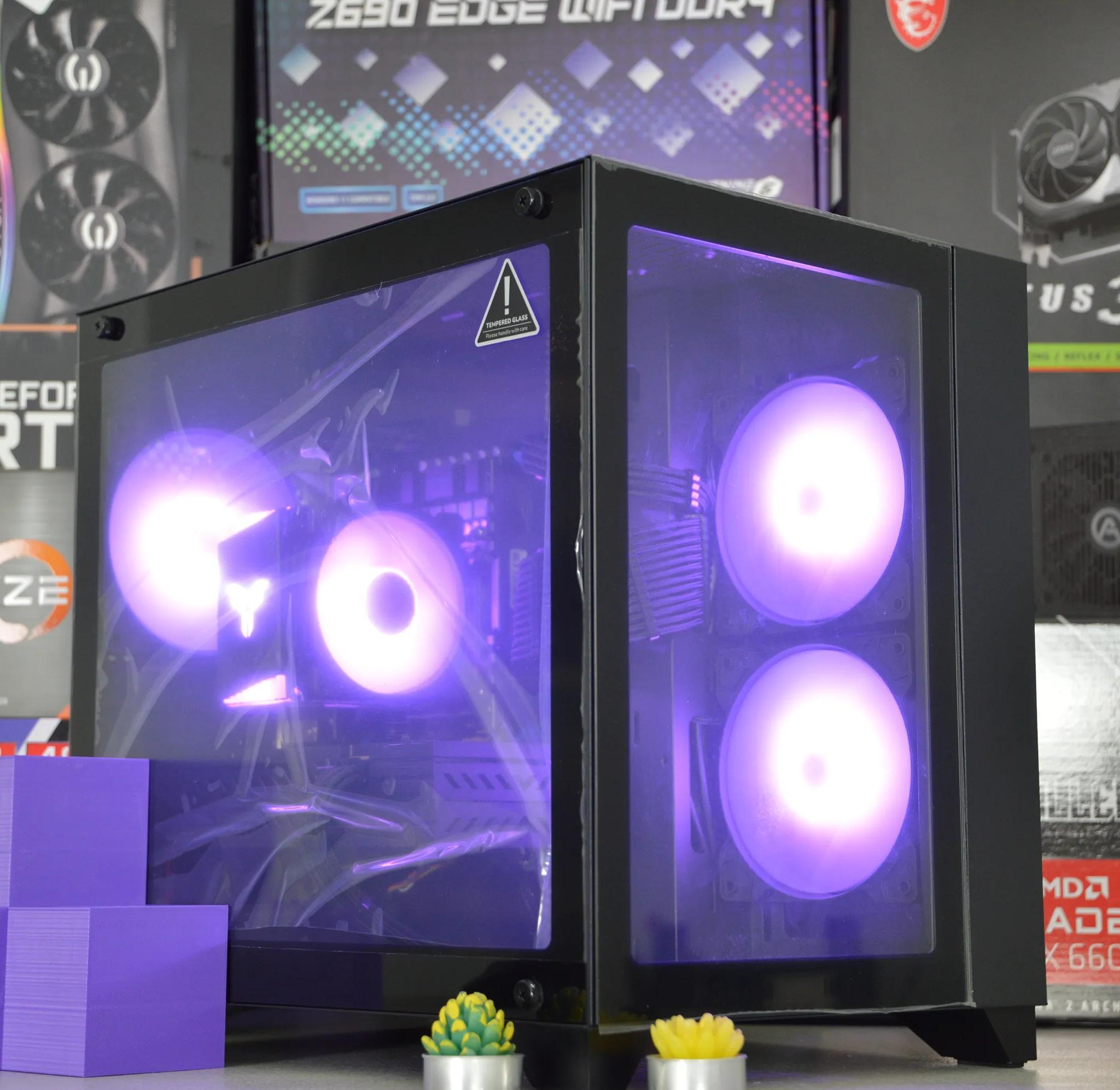 🟣⚫️| RX 580 8GB | INTEL XEON E5 2670 V3 | 16GB DDR4 RAM | 1TB NVME SSD | Royal Darkness |