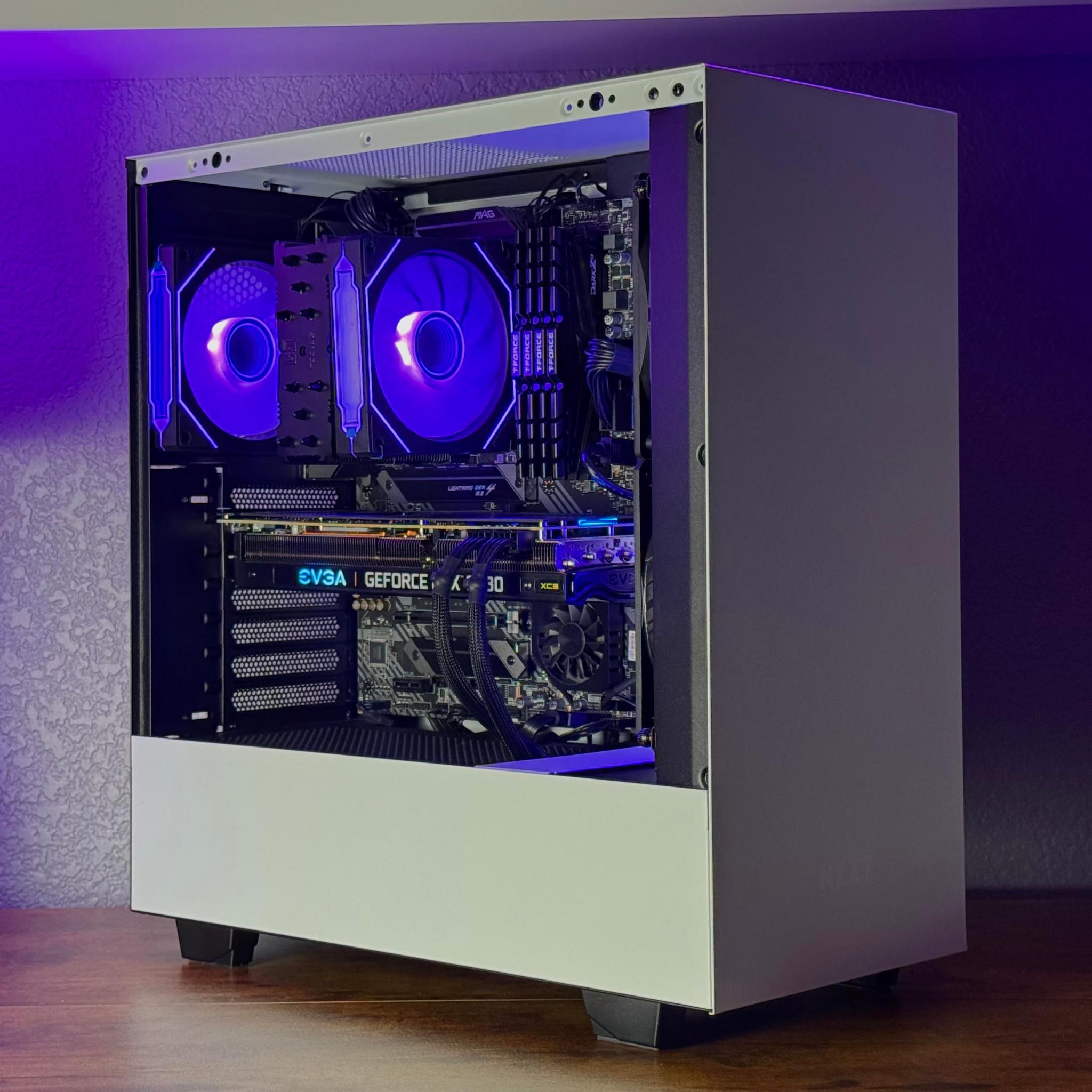 🌠 SUPERNOVA Gaming PC | RTX 3080 | Ryzen 7 5800x | 32GB RAM | 500GB NVME+1TB SATA SSD | FREE SHIP