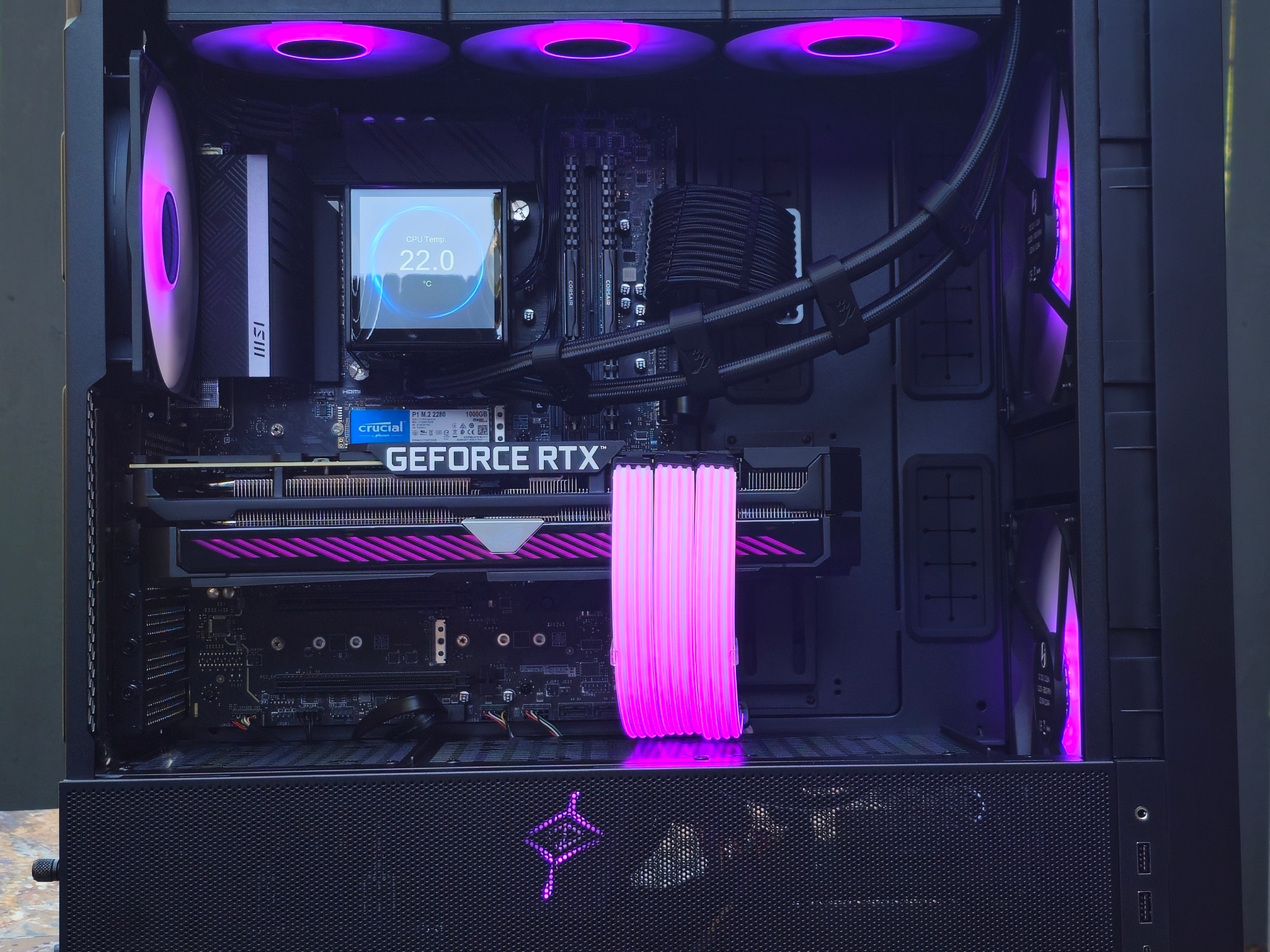 🌌 Custom Gaming PC • Nvidia 3080, Intel i7, 32GB RAM, SSD • Plug n' Play Ready