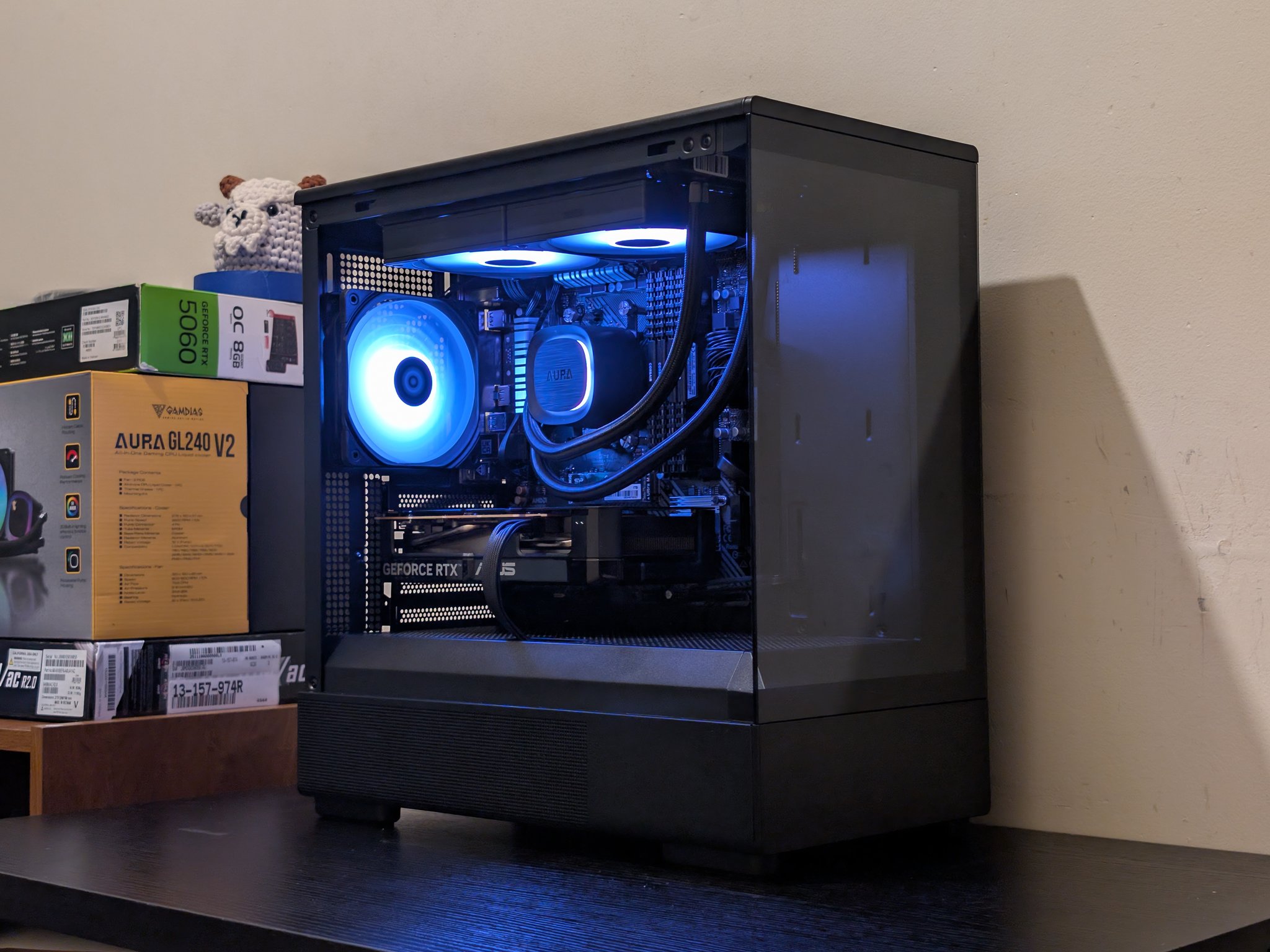 🔥⬛ 1440p Gaming Beast | RTX 5060 | Ryzen 5 5600 | 1TB SSD | 32GB RAM | WiFi 6 & Bluetooth ⬛🔥