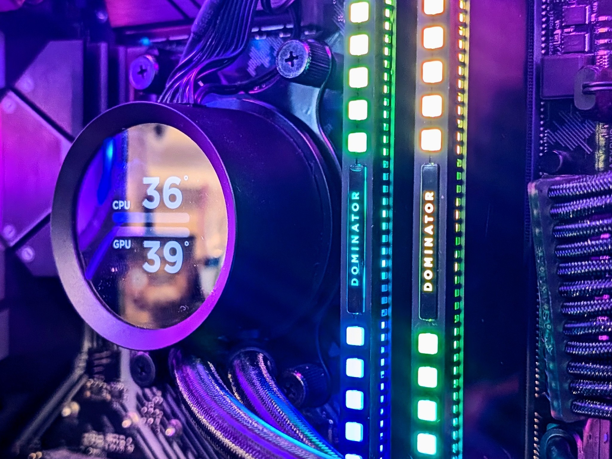 🌈 Ryzen 5 5600XT + RX 7700 XT Gaming PC | 1440p Gaming | Premium RGB Build w/ LCD Liquid Cooler