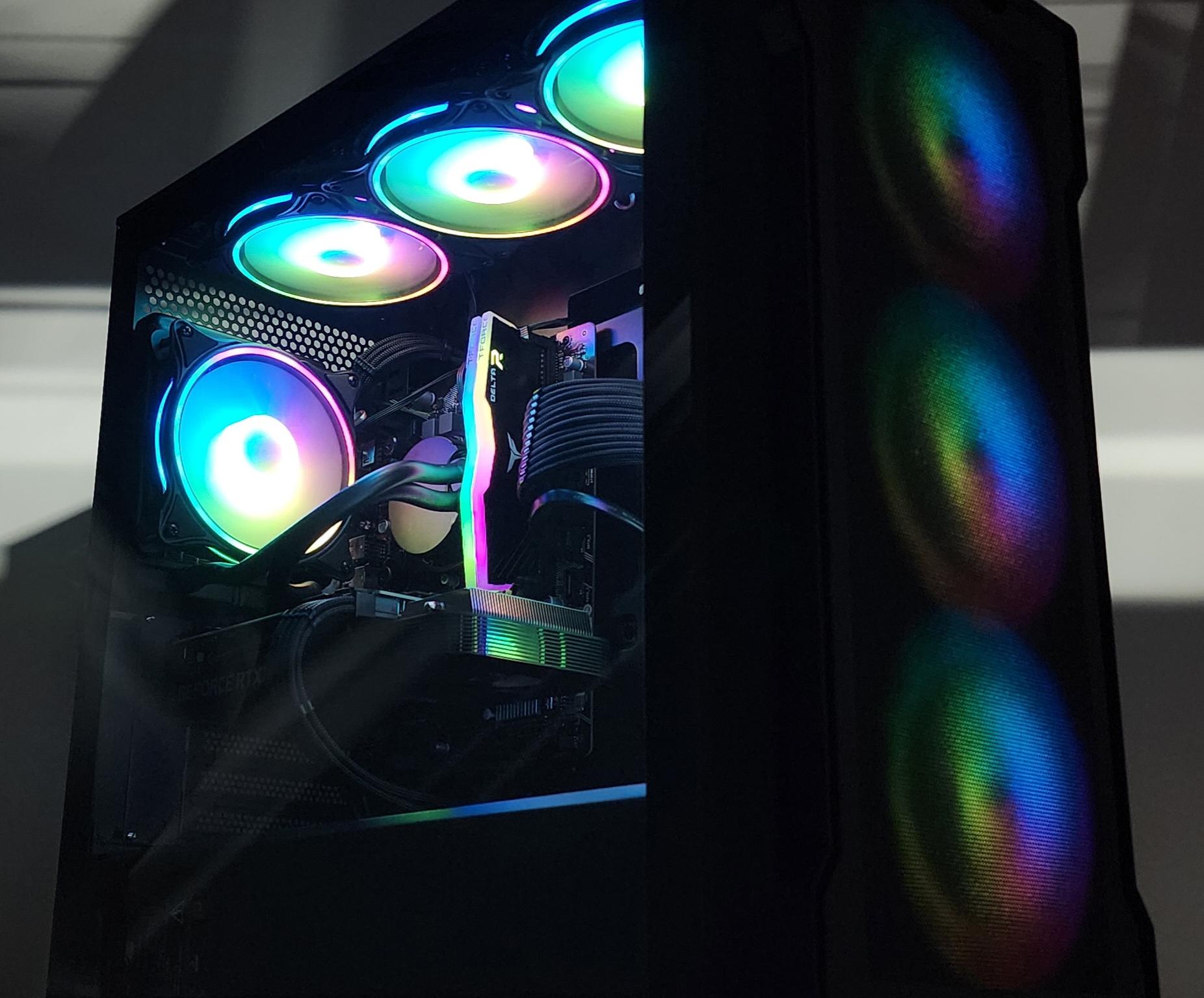 Gaming PC i7-11700F 32GB RAM 1TB SSD RTX 3070 10GB Windows 11 Computer