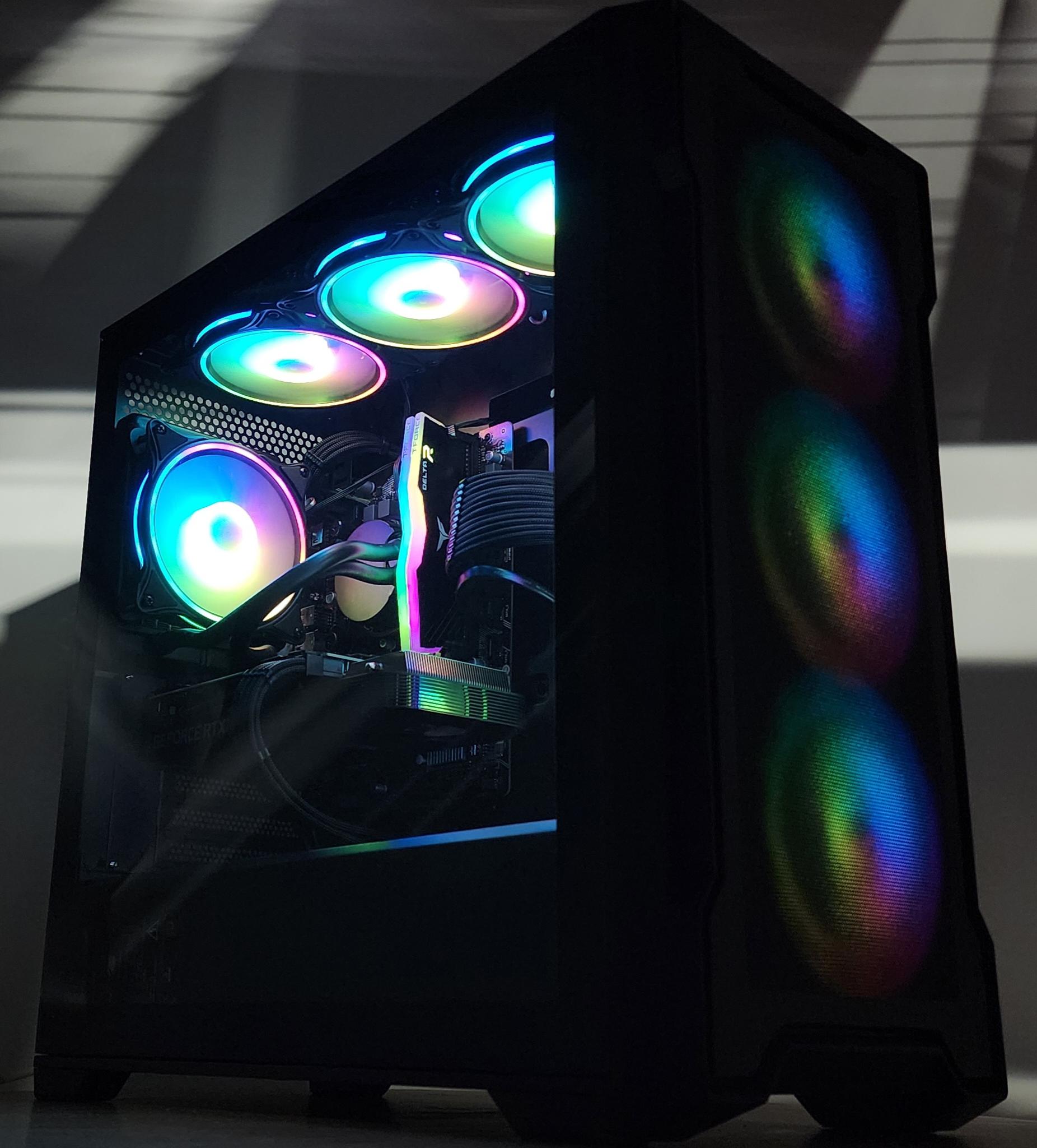 Gaming PC i7-11700F 32GB RAM 1TB SSD RTX 3070 10GB Windows 11 Computer