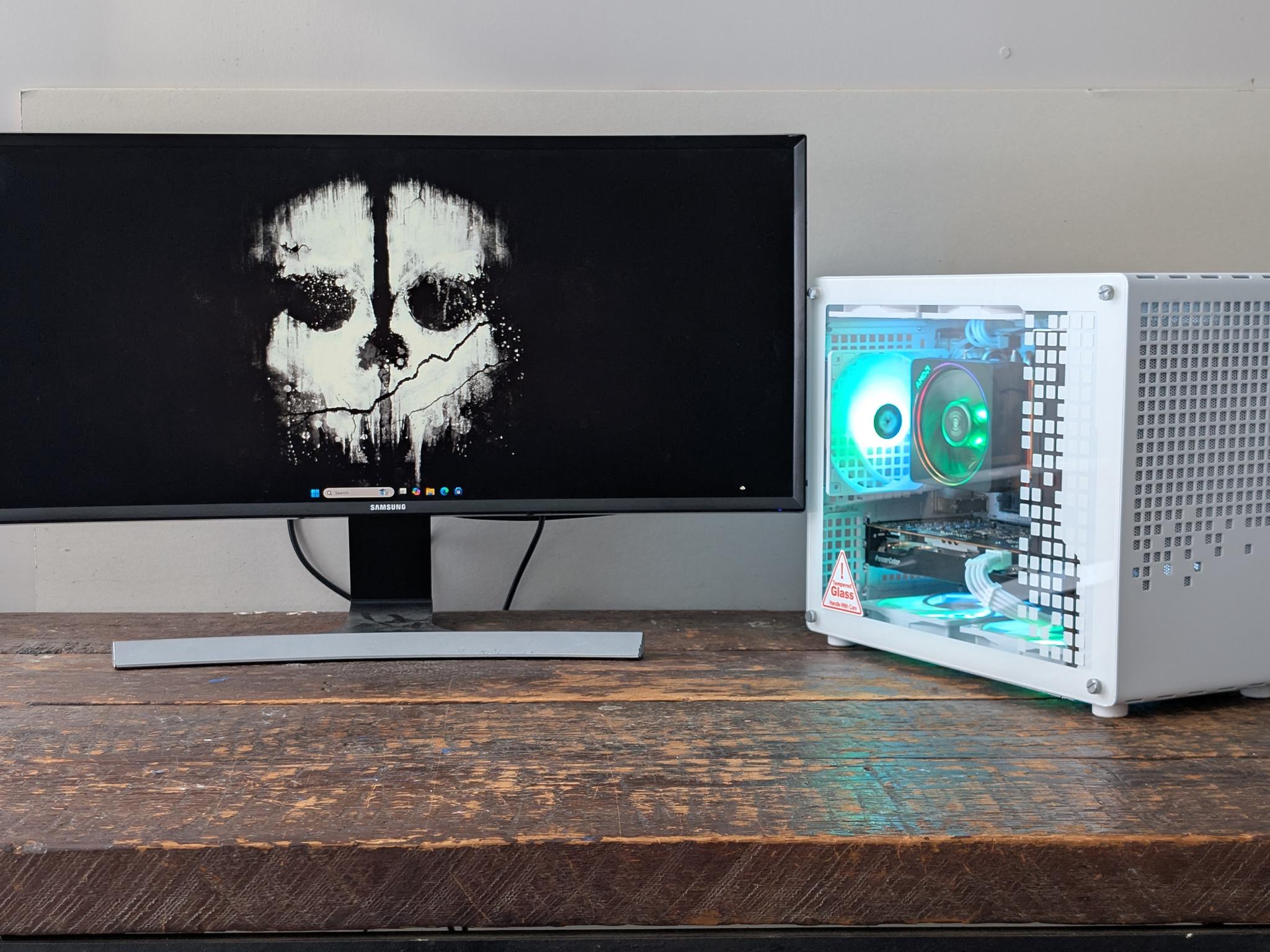 ⭐NEW⭐ M-ATX White Streaming/Gaming PC