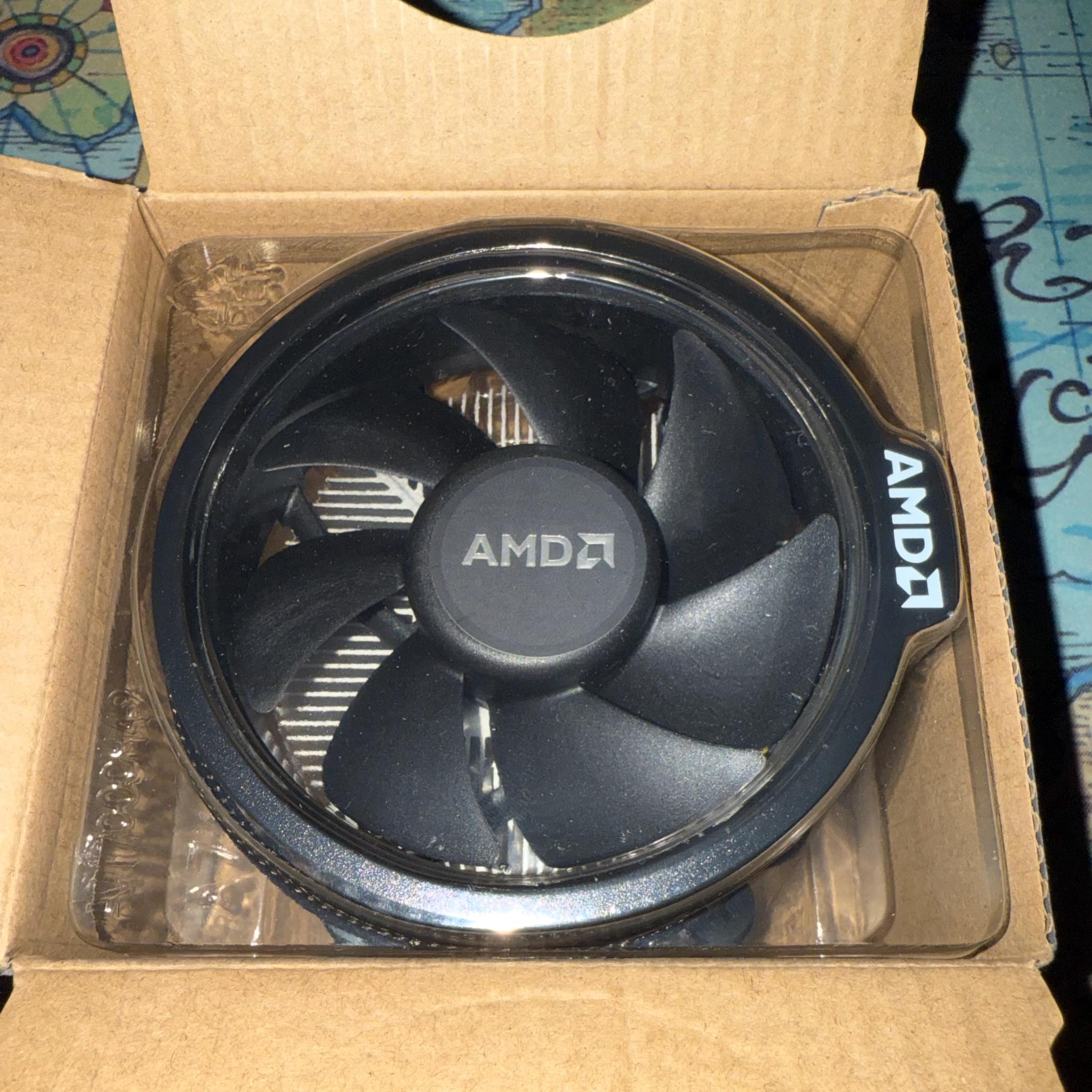 AMD ryzen 5 7600 6 core 12 thread cpu