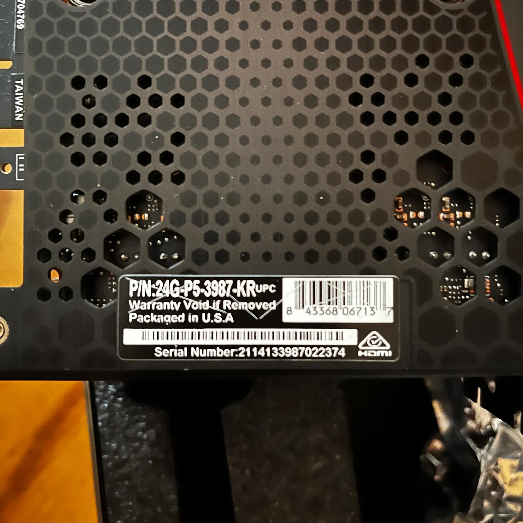 EVGA RTX 3090 24GB VRAM WmK thermal solution