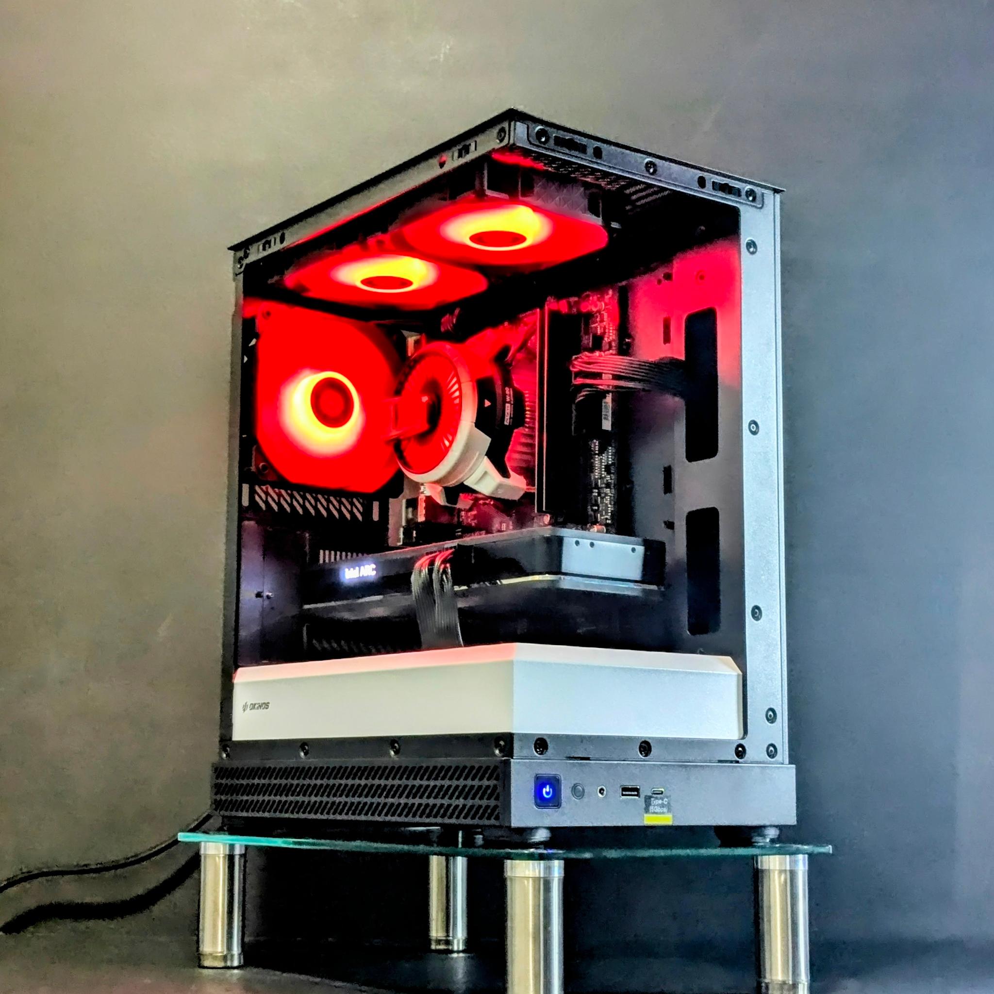 Budget 1440P Gaming PC⚫⚪|Intel ARC A750 LE|16GB RAM|Ryzen 5|Windows 11 Pro
