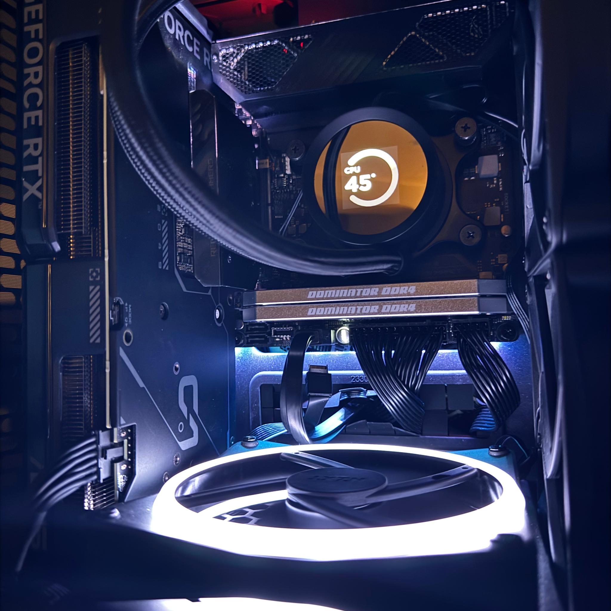 Matcha Green Tower 250 - 4070 Ti Super - Ryzen 9 5900x - Crosshair VIII Impact  - 32gb Dominator RAM