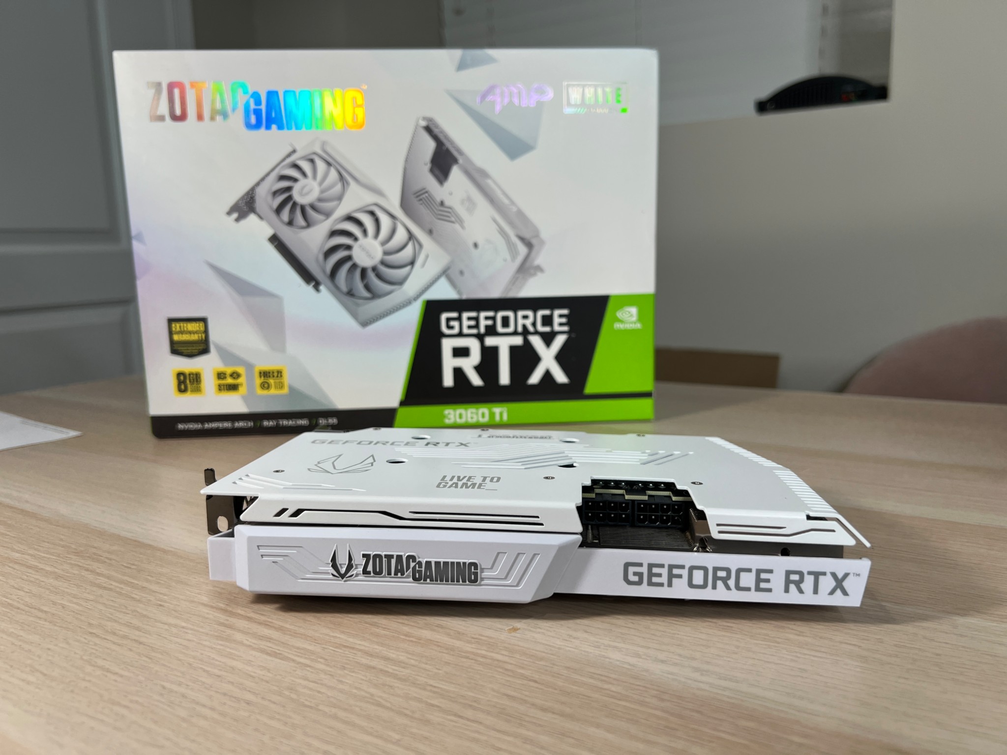 ZOTAC 3060 TI AMP White Edition
