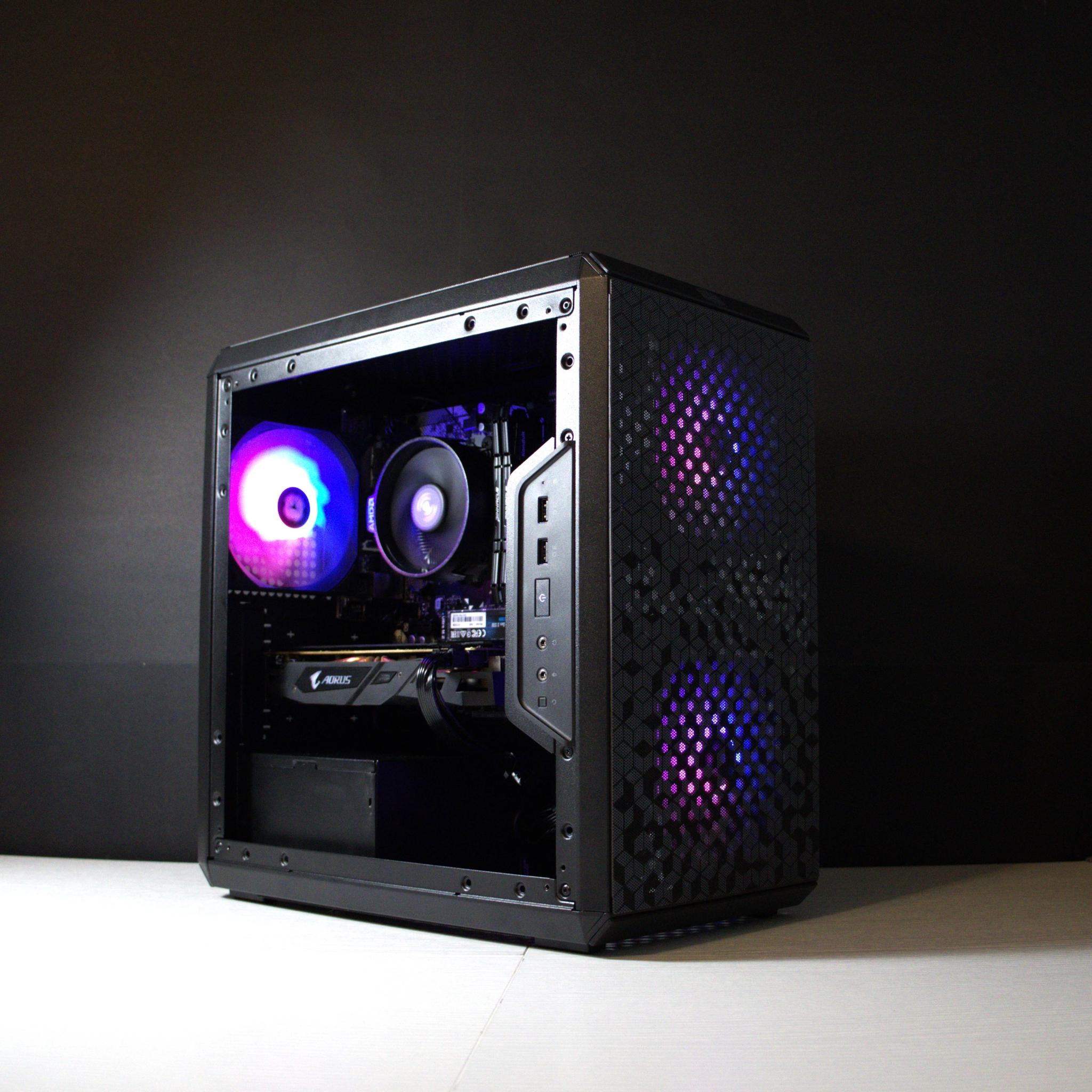 👽DARK HOLE👽 Gaming PC | AMD Ryzen 5 3600 | 16GB | RX 580 8GB | 512GB SSD | Win11 | Wi-Fi