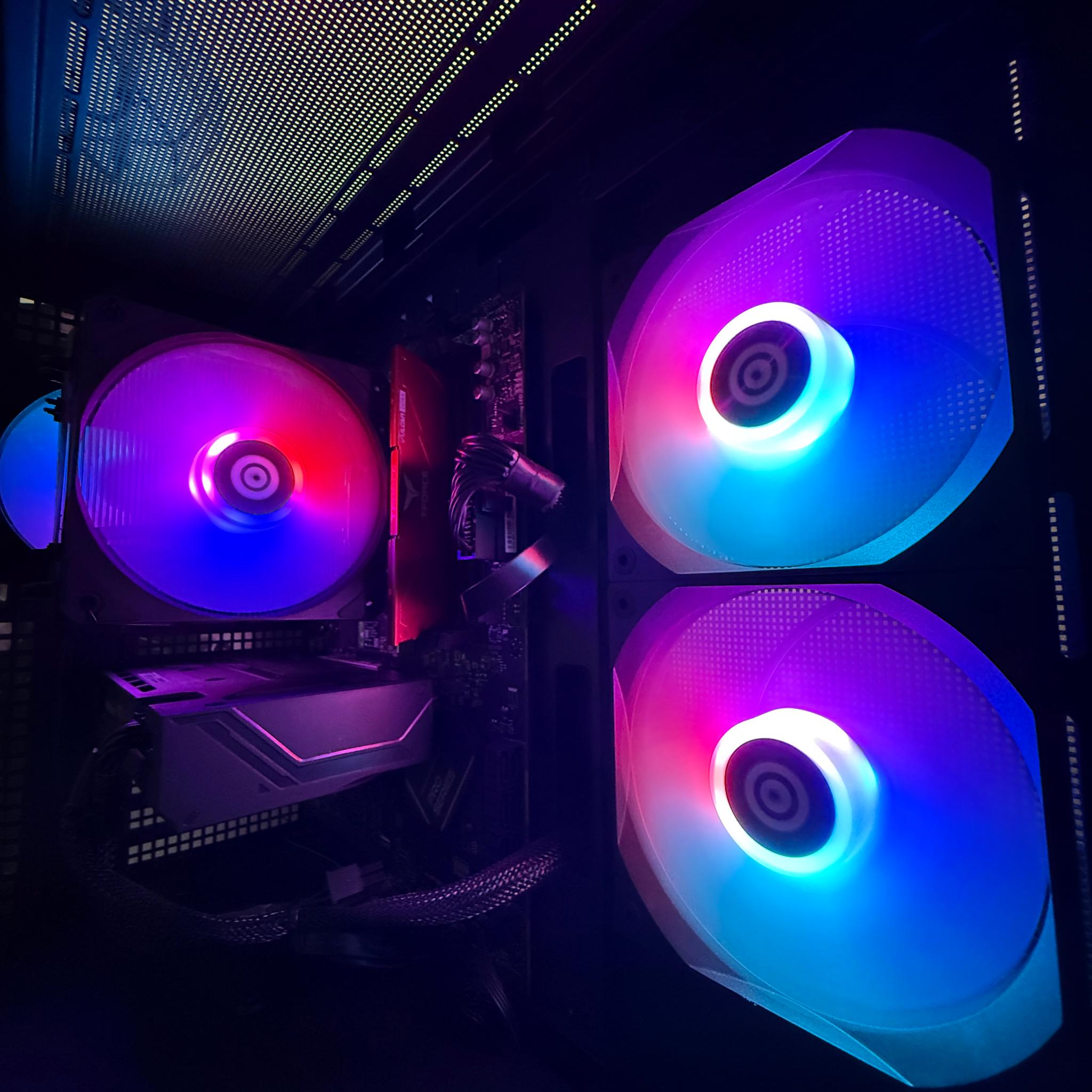 Cyberpower PC RTX 4060 Ti 8gb - Ryzen 7 8700F 4.1 GHz 16 gb DDR5 ram