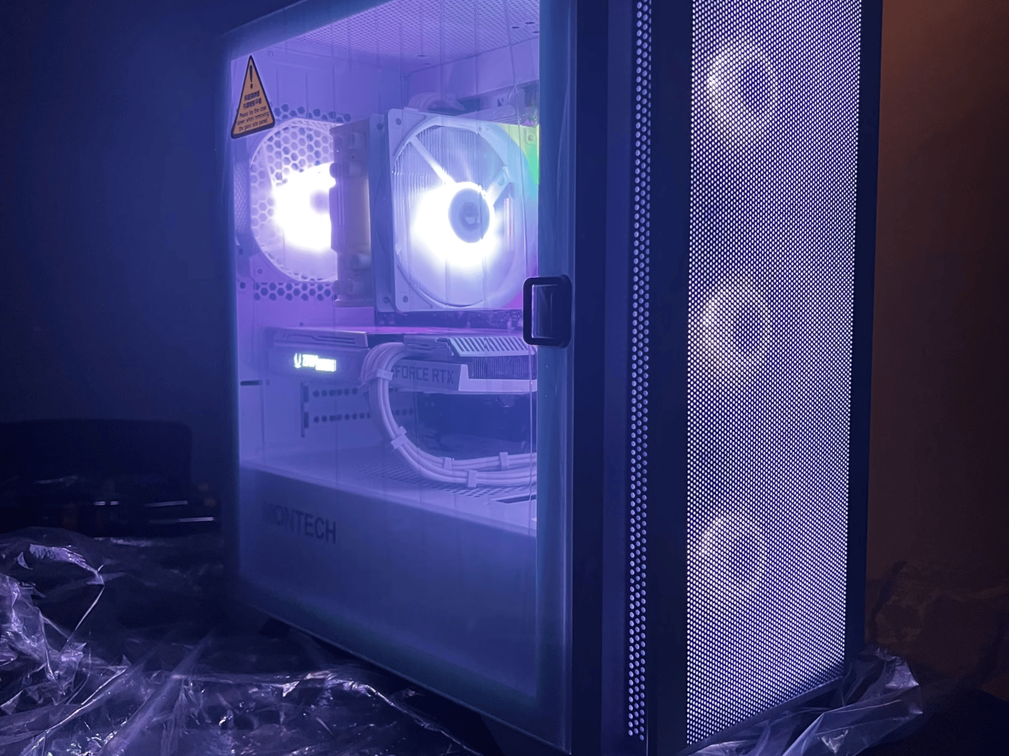 All White Custom Gaming PC | RTX 3060 + Ryzen 5 5600X